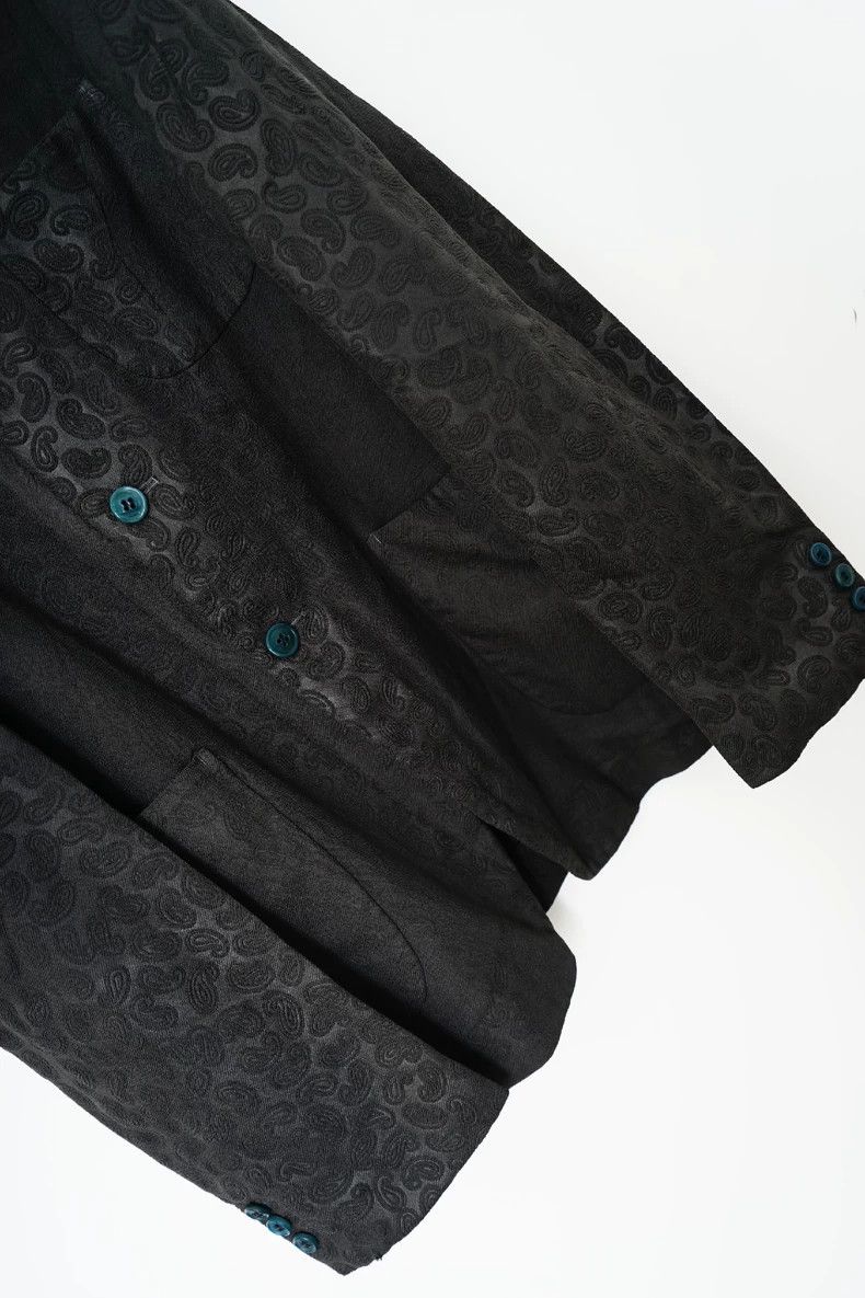Comme des Garcons Comme des Garcons Cashew flower embroidered dark suit Size US S / EU 44-46 / 1 - 5 Thumbnail