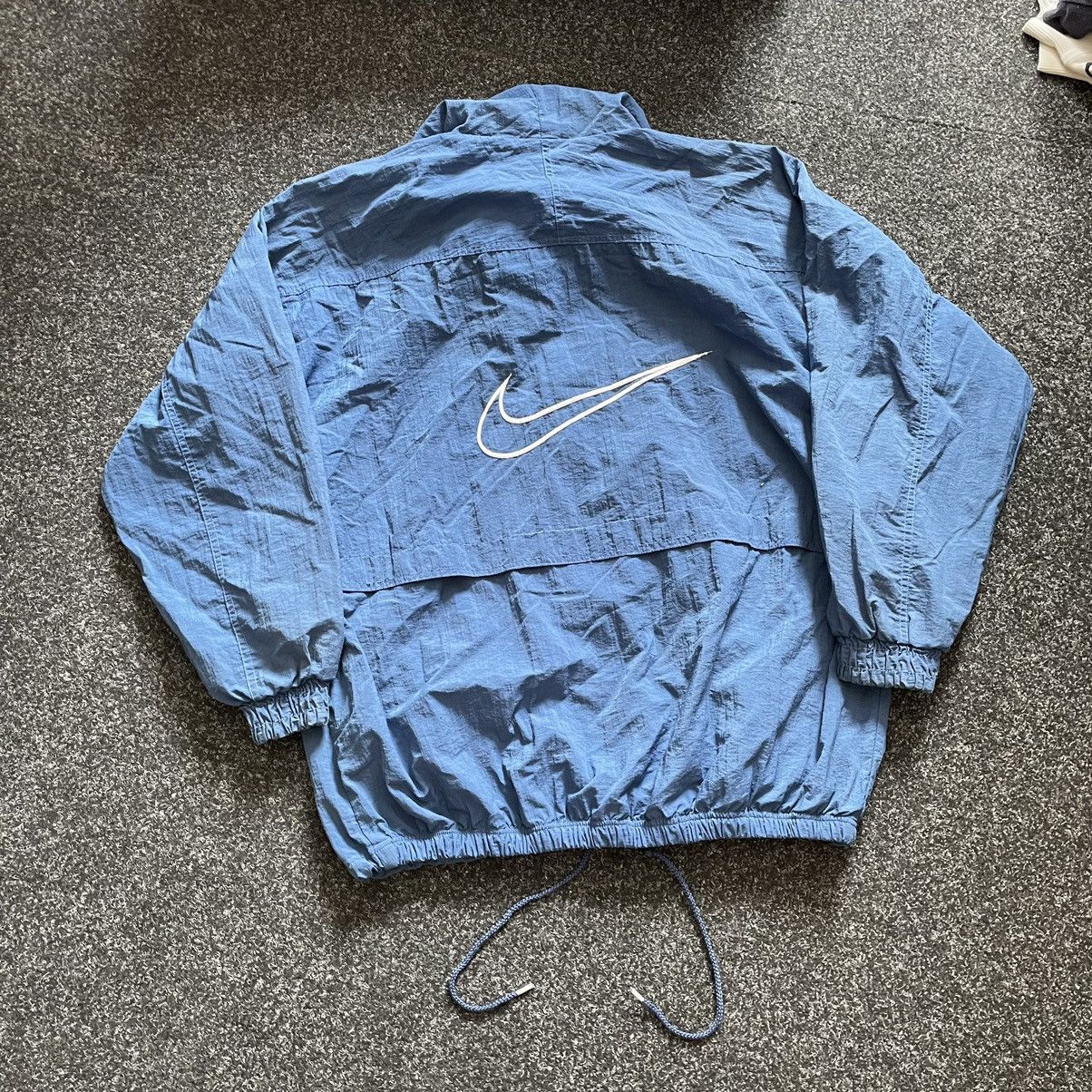 Nike × Vintage Nike 90s swoosh big logo bomber jacket tn acg shox Size US L / EU 52-54 / 3 - 2 Thumbnail