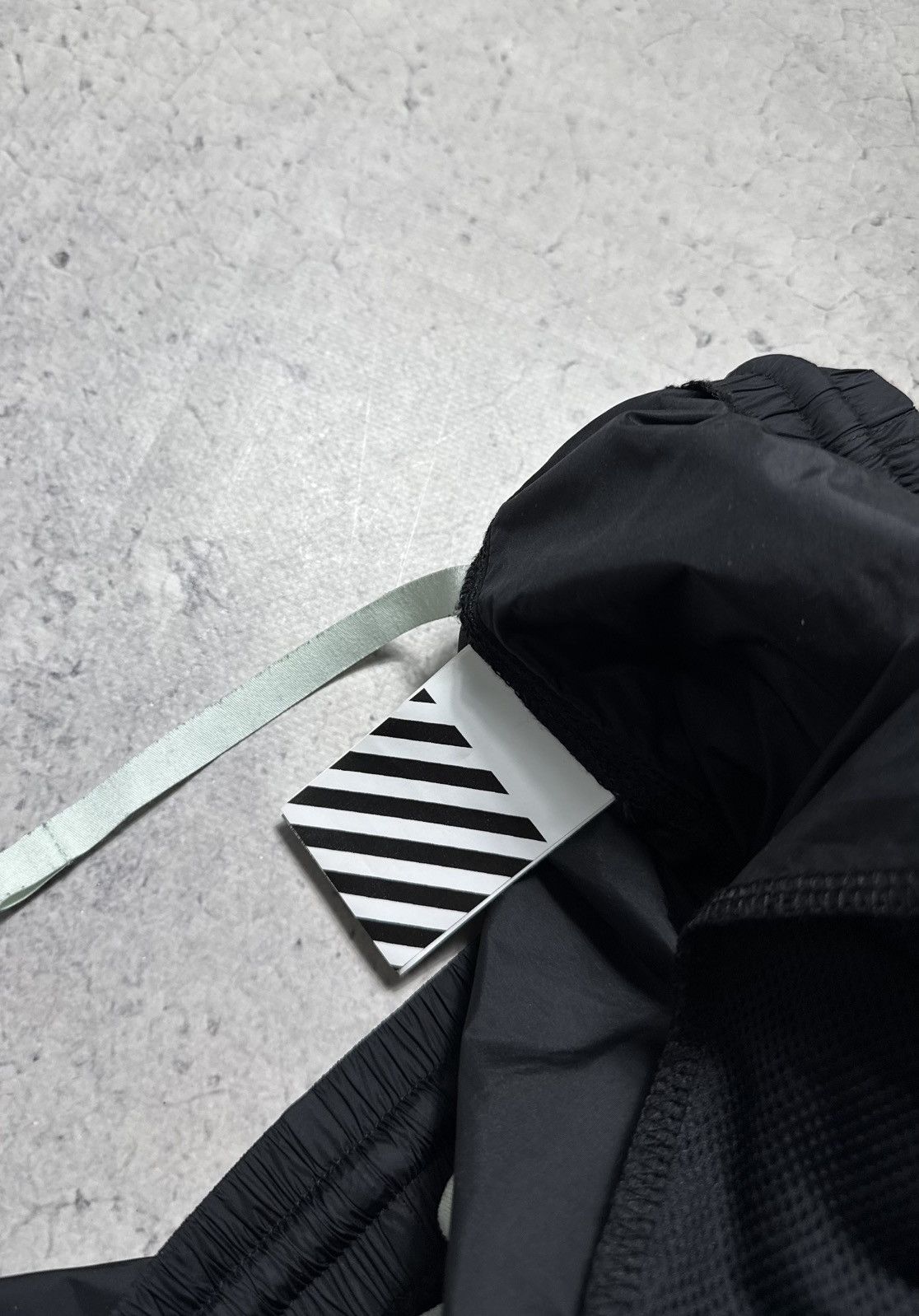 Off-White Off-White Luxury Nylon Black Track Pants Size M Size US 32 / EU 48 - 8 Thumbnail