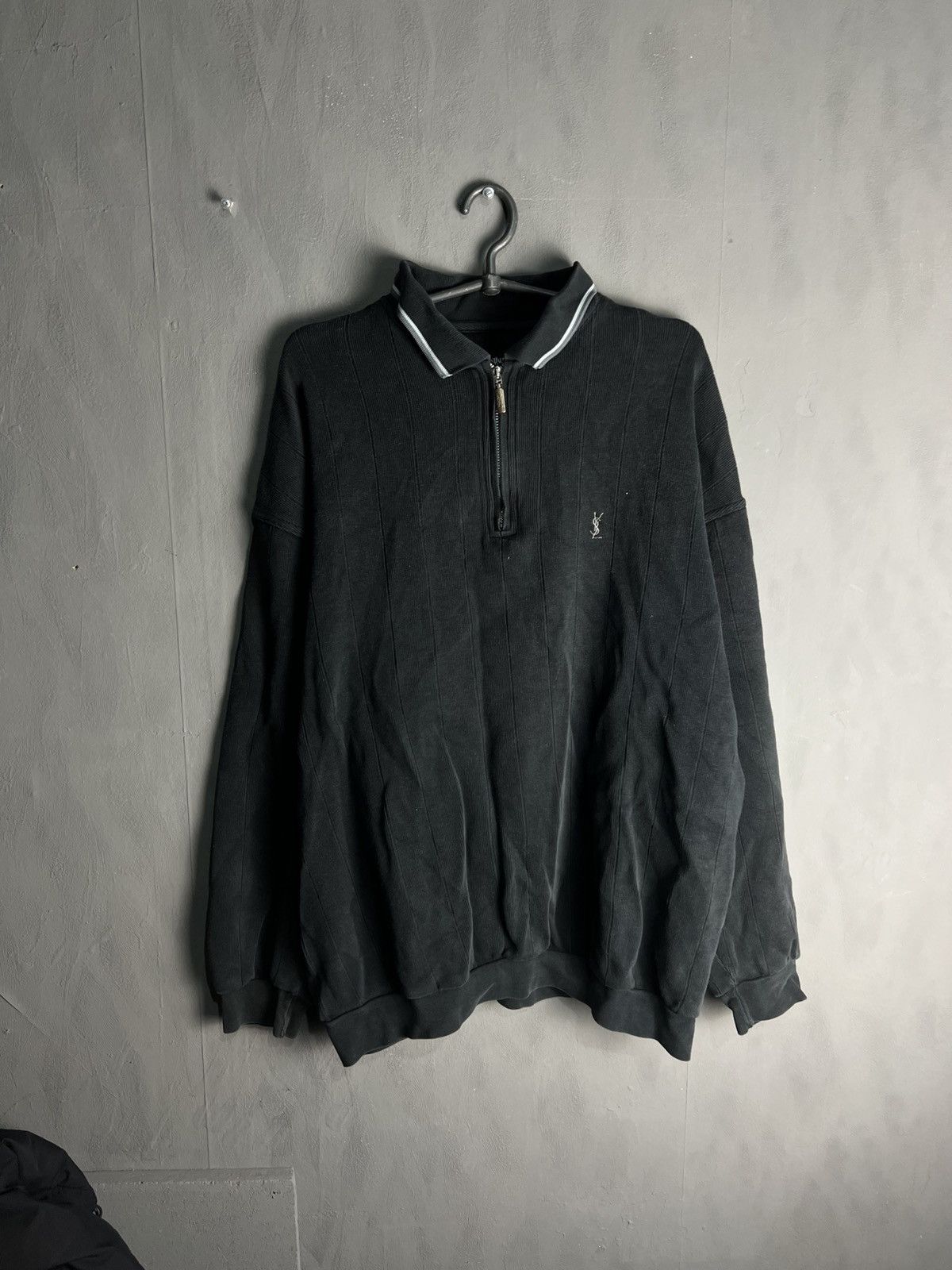 Yves Saint Laurent YSL zip sweater Size US XL / EU 56 / 4 - 9 Thumbnail