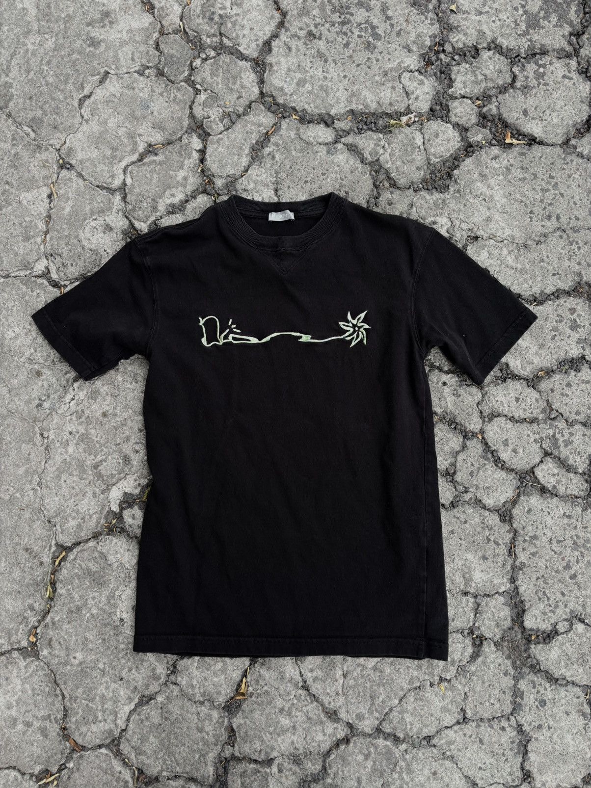 Dior x Travis Scott T shirt Black