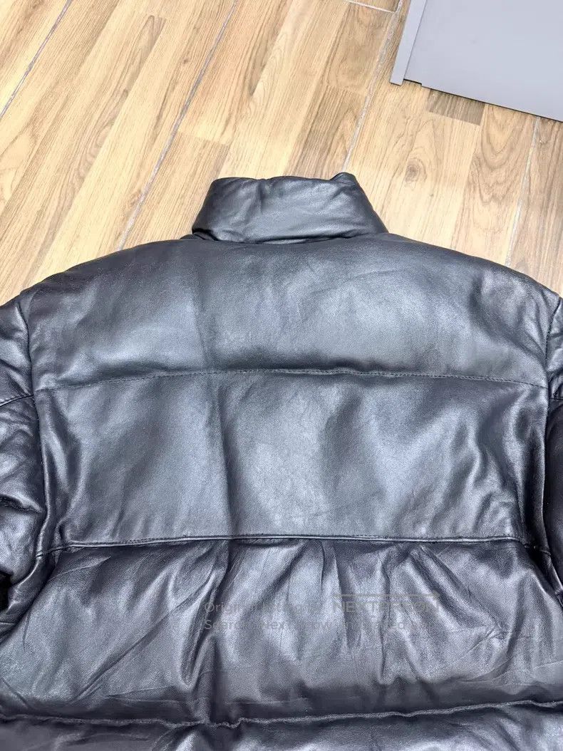 Schott Schott Leather goose down jacket Size US XS / EU 42 / 0 - 7 Thumbnail