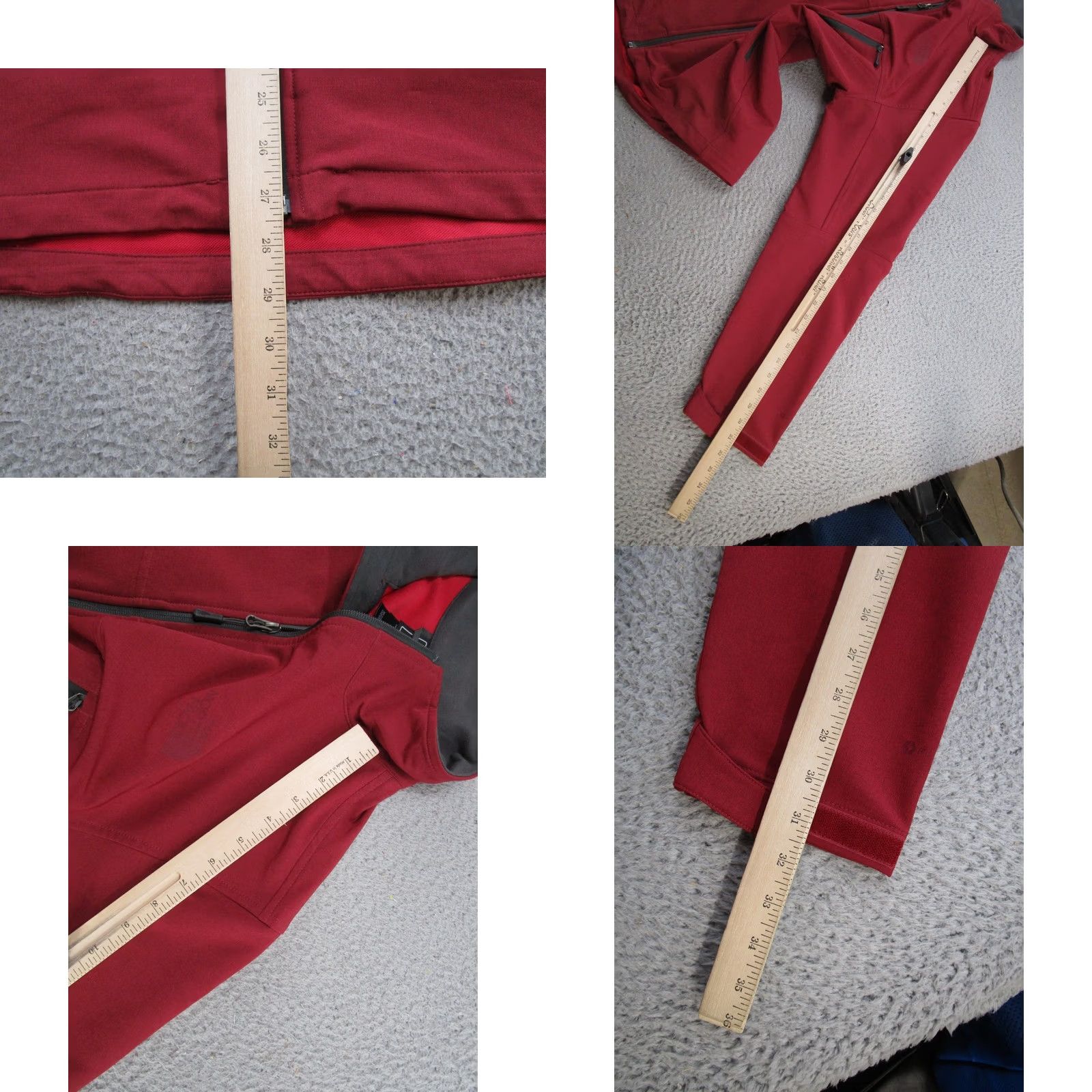 The North Face The North Face Mens Red Full Zip Flashdry Jacket Regular Size L Outdoors Zip Pockets Ski Winter Fall Size US L / EU 52-54 / 3 - 8 Thumbnail