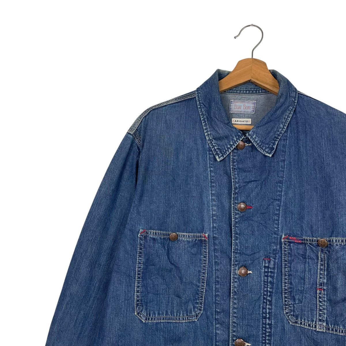 Blue Blue Japan Blue Blue Japan Arigato Workwear Denim Jacket Size US M / EU 48-50 / 2 - 6 Thumbnail