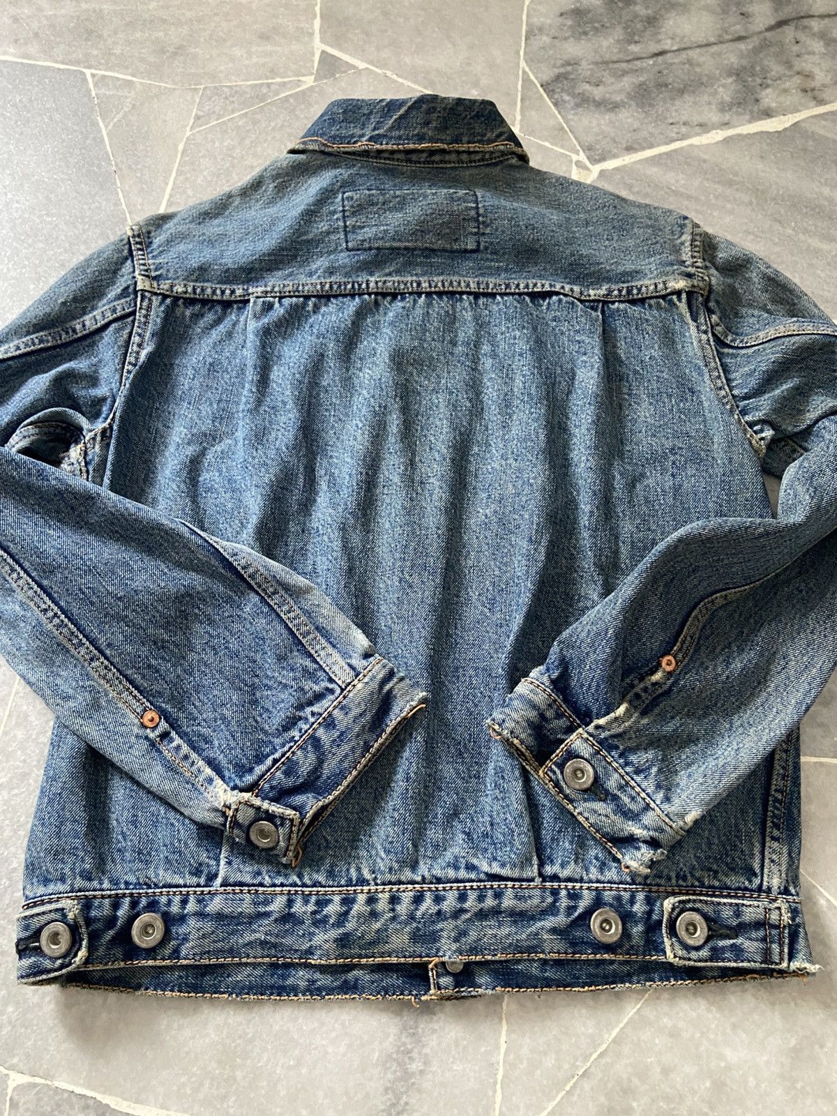 Johnbull JOHNBULL kojima japan Washed Distressed Denim Jacket Size US M / EU 48-50 / 2 - 8 Thumbnail