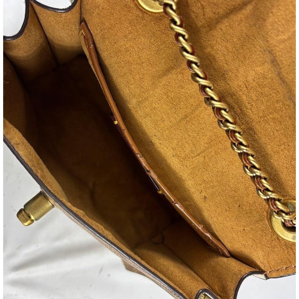 Coach Coach Parker 18 Colorblock Signature Canvas Chain Bag Size ONE SIZE - 5 Thumbnail