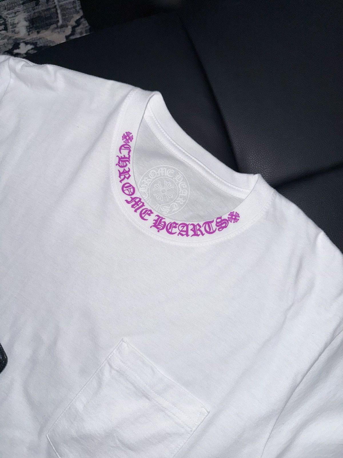 Chrome Hearts Chrome hearts logo t shirt Size US L / EU 52-54 / 3 - 2 Thumbnail