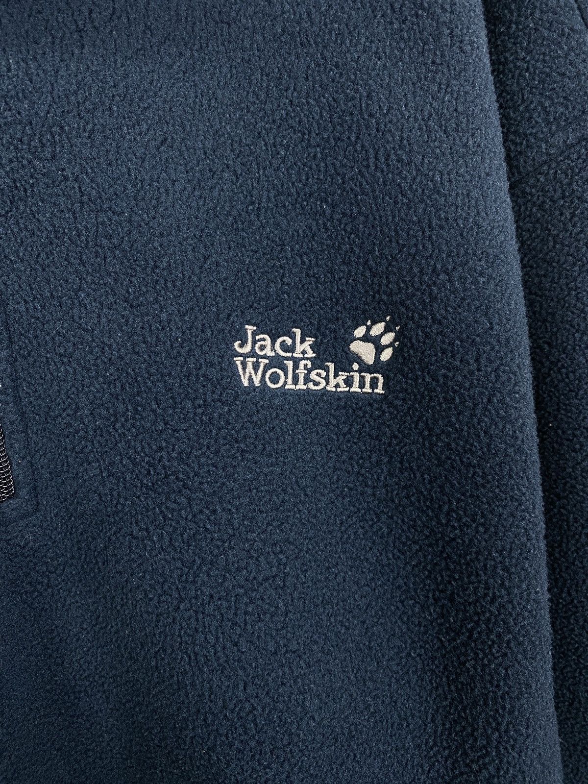 Jack Wolfskin 🧗🇺🇸 Y2K Jack Wolfskin Fleece Hoodie Rare Retro Hype Size US L / EU 52-54 / 3 - 8 Thumbnail