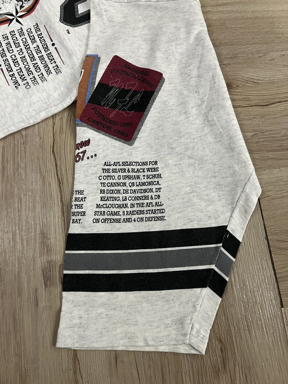 NBA × NFL × Vintage Vintage Raiders Long Gone 90s Shirt Size US XL / EU 56 / 4 - 10 Thumbnail