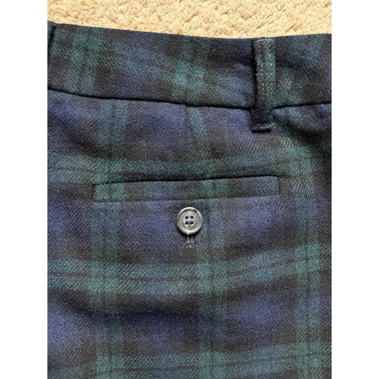 Eddie Bauer Eddie Bauer Plaid Mini Skirt Blue / Green Women's 6P Size 28" / US 6 / IT 42 - 5 Thumbnail