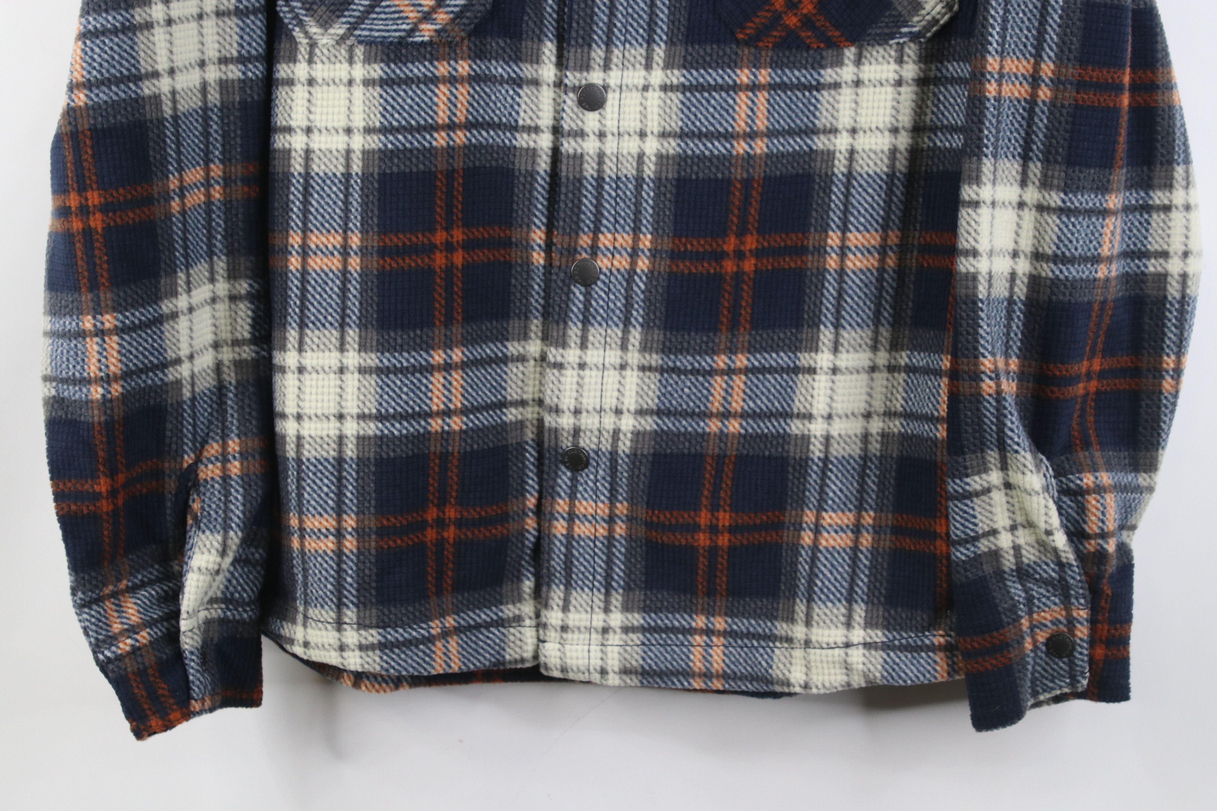 Vintage Vintage Y2K Streetwear Rockabilly Fleece Button Shirt Jacket Size US S / EU 44-46 / 1 - 3 Thumbnail