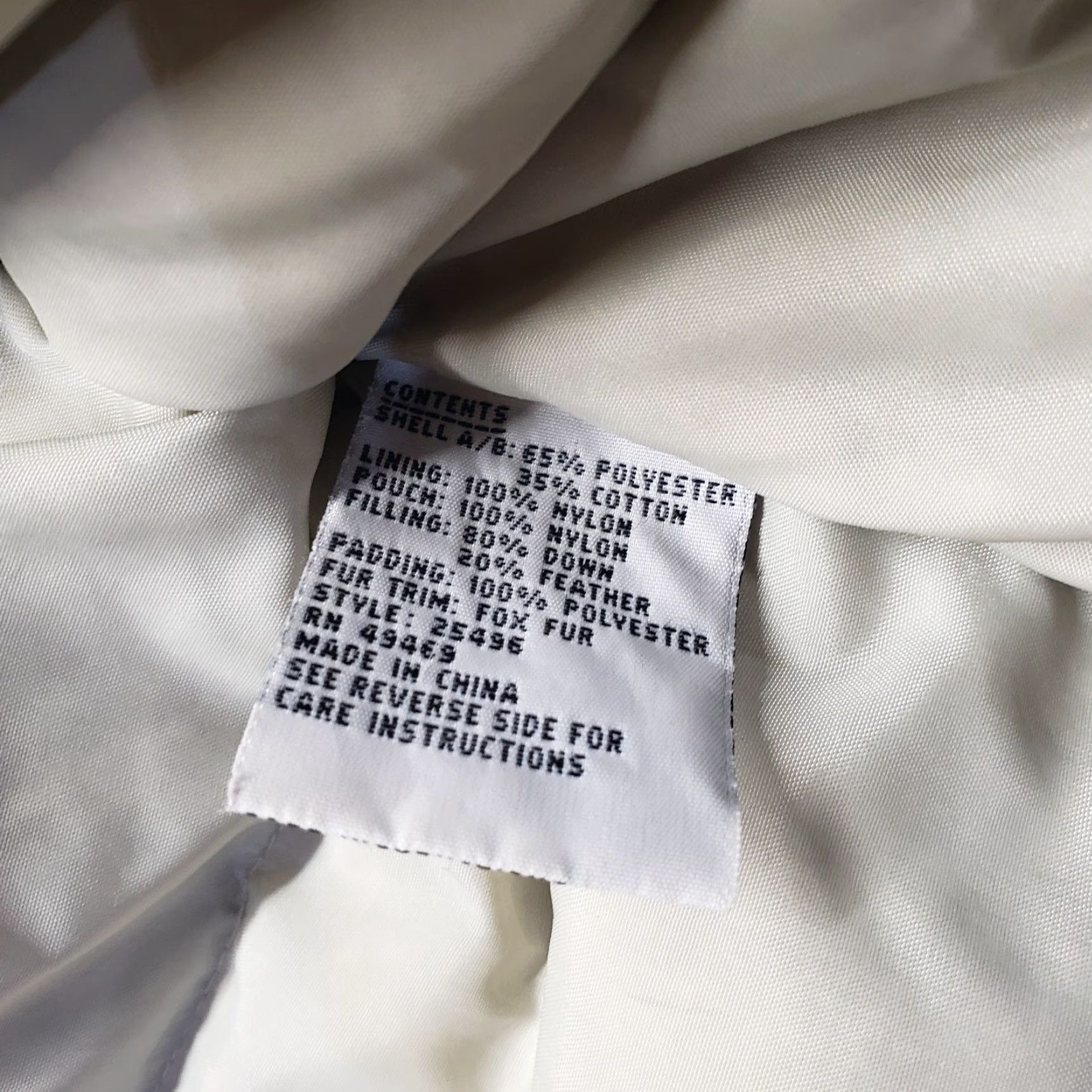 Mulberry Mulberry Street Jacket Womens XL Beige Hoodie Puffer Coat Winter Heavy Size XL / US 12-14 / IT 48-50 - 5 Thumbnail