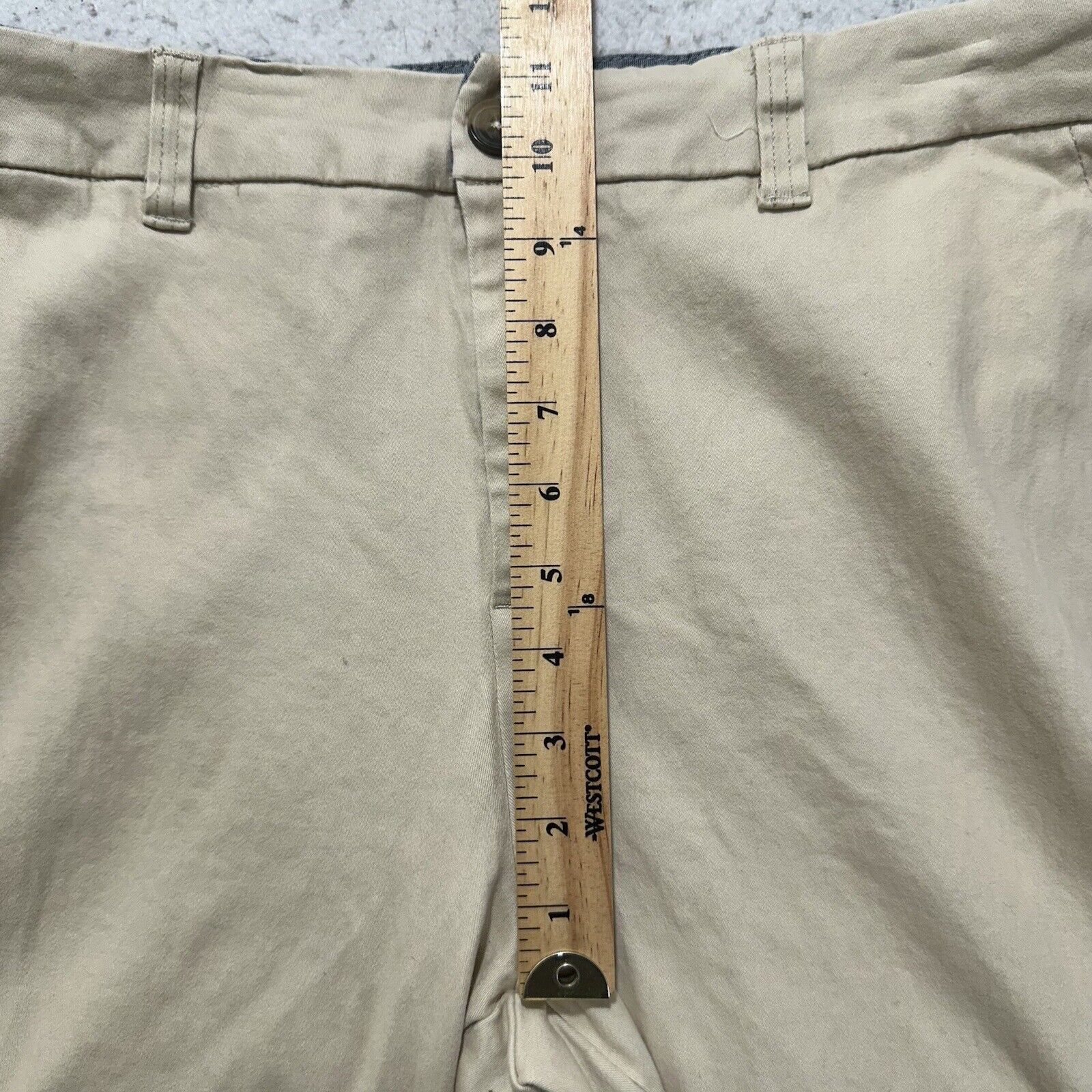 Other Woman Within 14W Chino Pants Light Khaki Beige High Rise Size 36" / US 14 / IT 50 - 12 Thumbnail