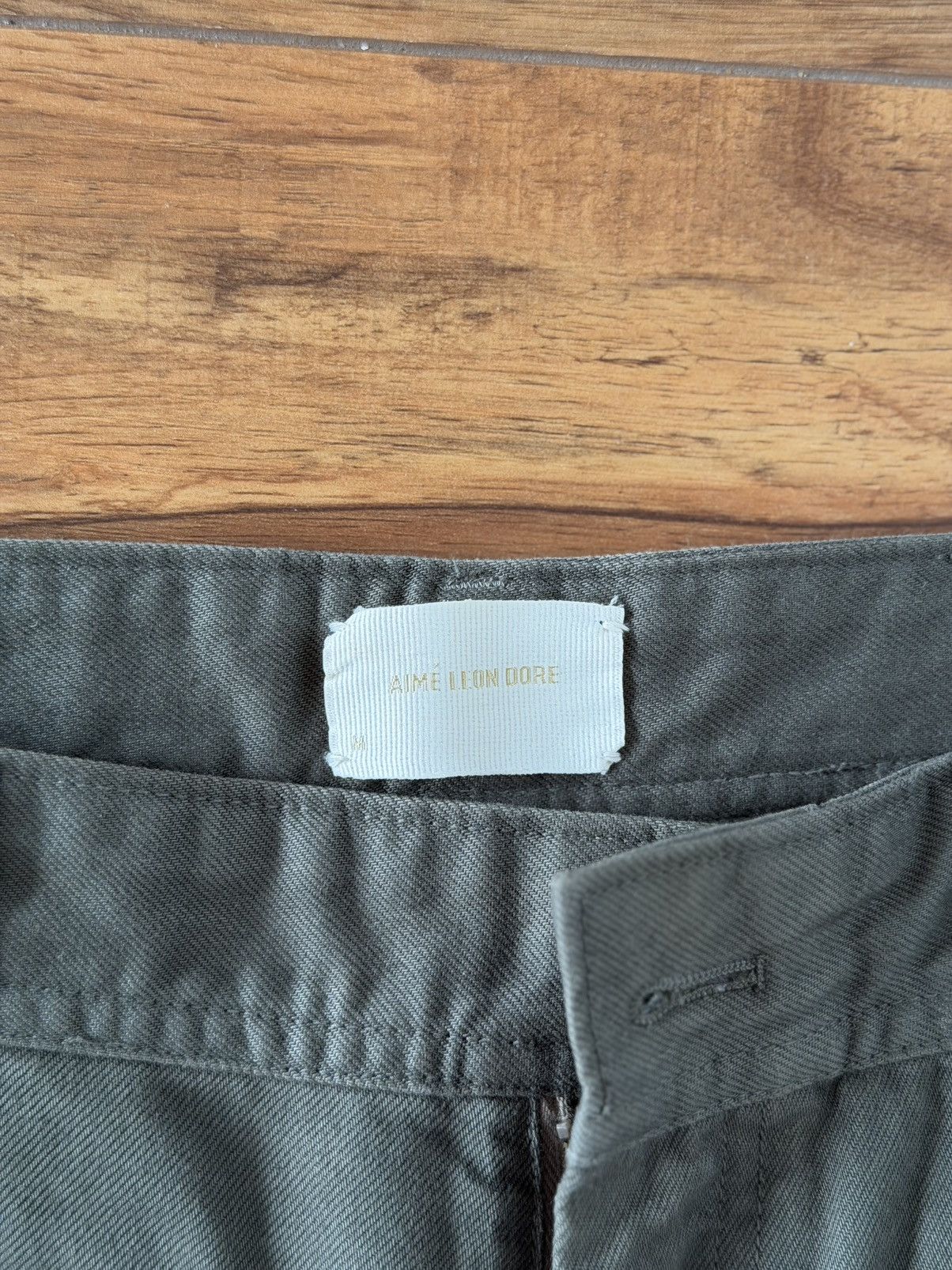 Aime Leon Dore Aimé Leon Dore Olive Trousers (Waist 33) Size US 33 - 5 Thumbnail