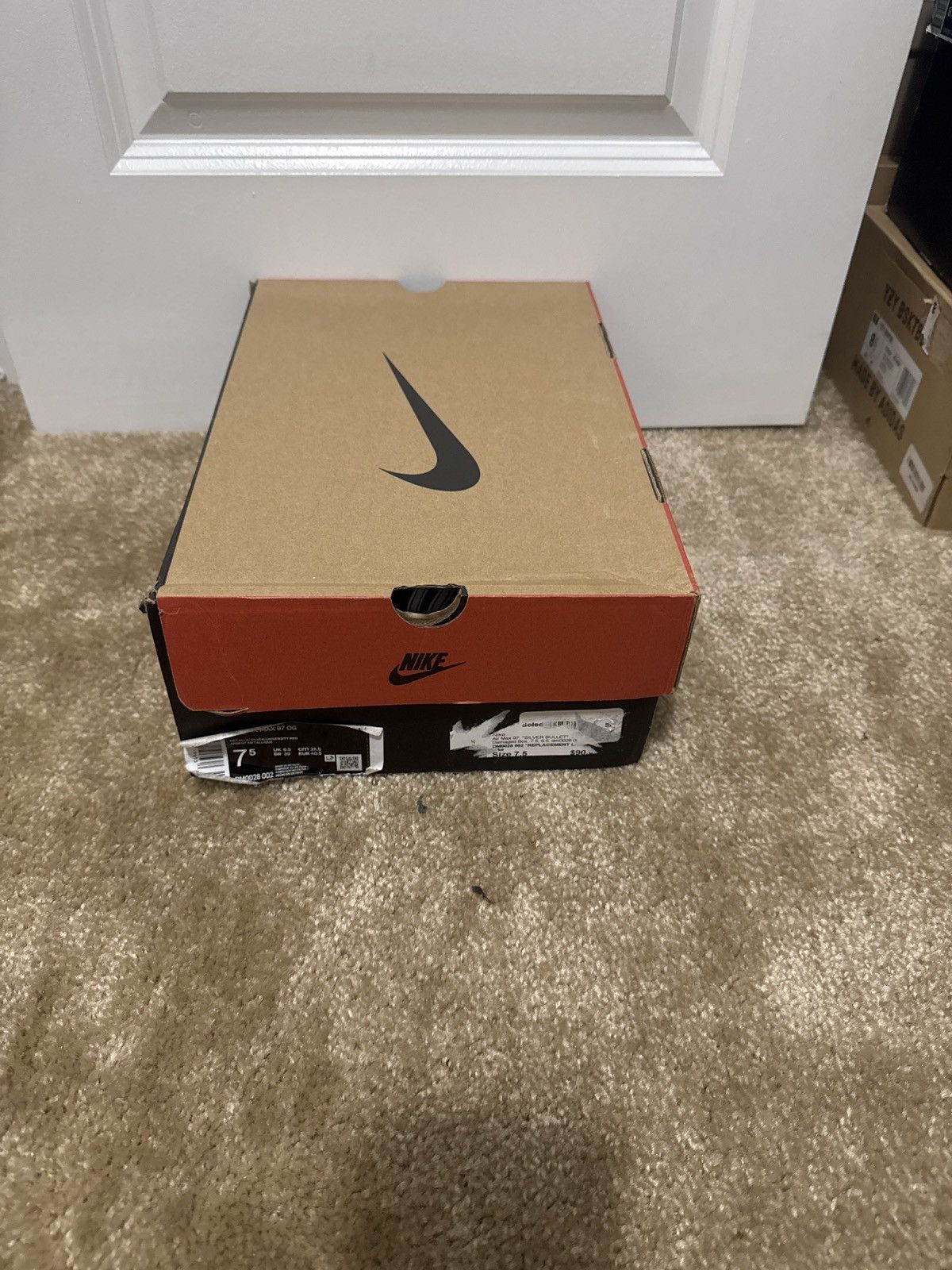 Nike NIKE AIR MAX 97 OG METALLIS SILVER Size US 7.5 / EU 40-41 - 7 Thumbnail
