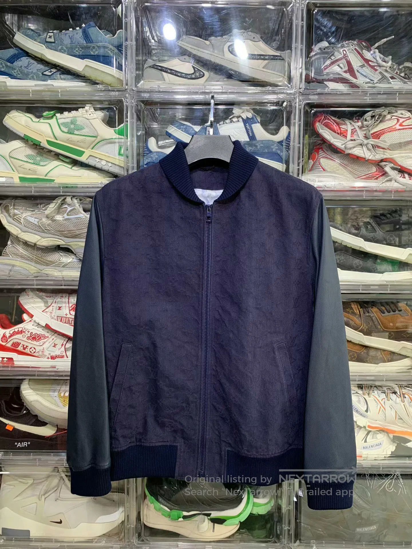Louis Vuitton lv blue printed bomber jacket size 50. Size US L / EU 52-54 / 3 - 1 Thumbnail