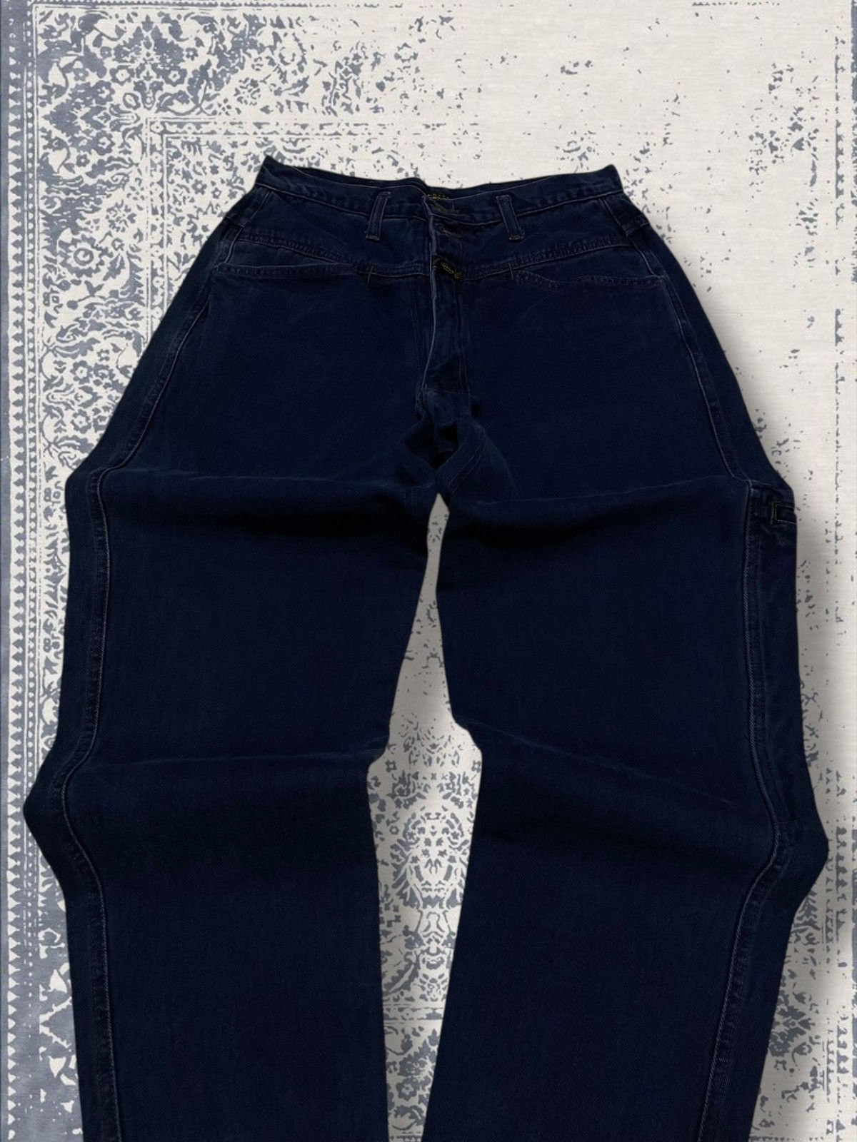 Designer × Marithe + Francois Girbaud × Vintage Vintate Og 1990s Marithe Francois Girbaud Baggy Carpenter Size US 30 / EU 46 - 4 Thumbnail
