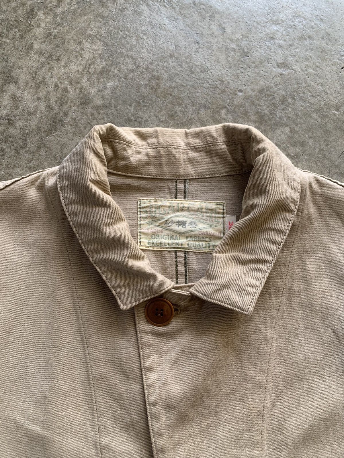 Sugar Cane × Toyo Enterprises Sugarcane by Toyo Enterprise French Workwear Design Jacket Size US M / EU 48-50 / 2 - 8 Thumbnail
