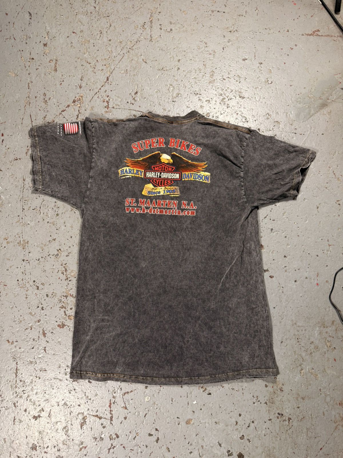 Harley Davidson Harley Davidson Oversized Knucklehead Motorcycle Engine Tee Size US XL / EU 56 / 4 - 5 Thumbnail