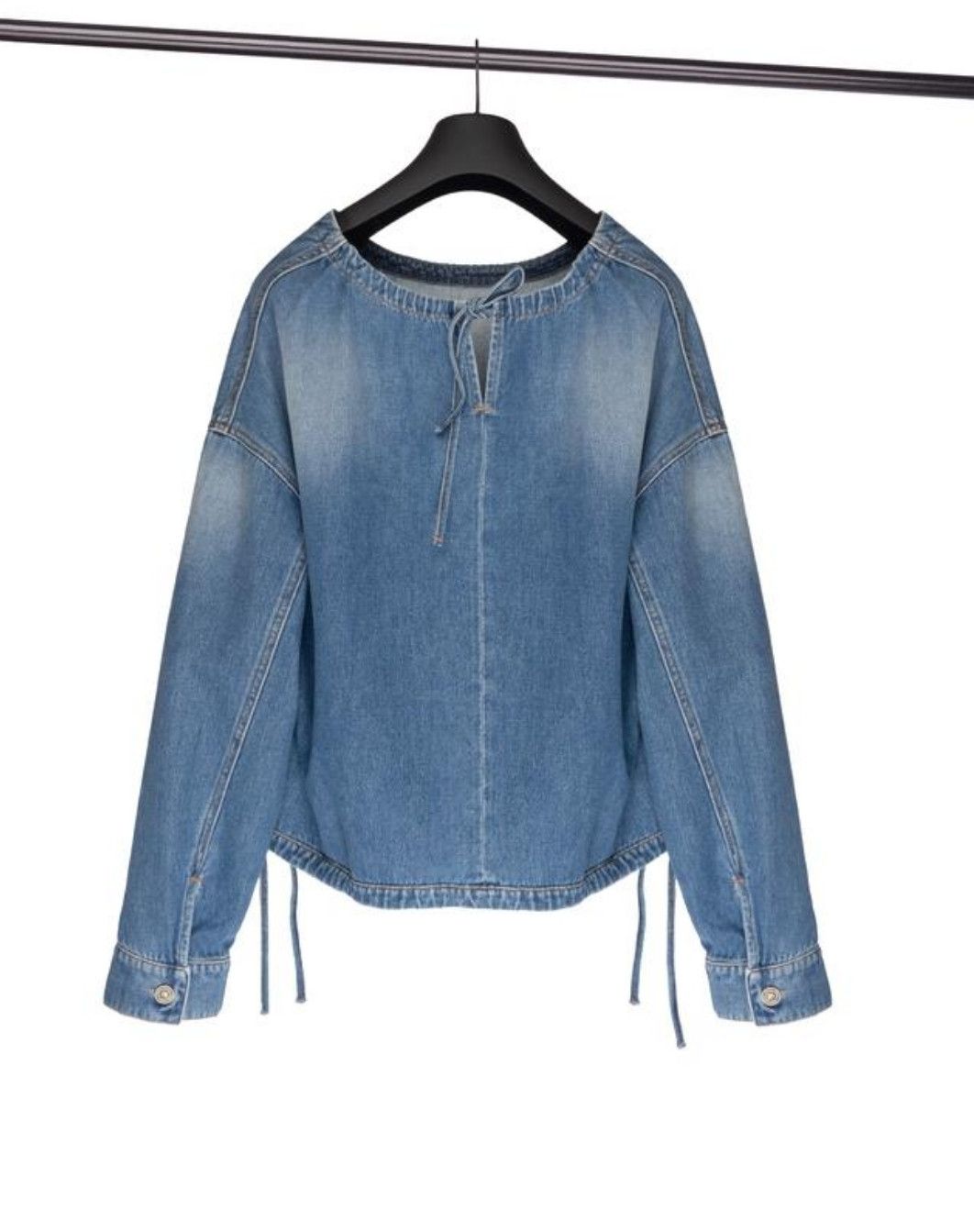 Kenzo KENZO / Oversized Denim Top with Tiger Buttons Size S / US 4 / IT 40 - 5 Thumbnail