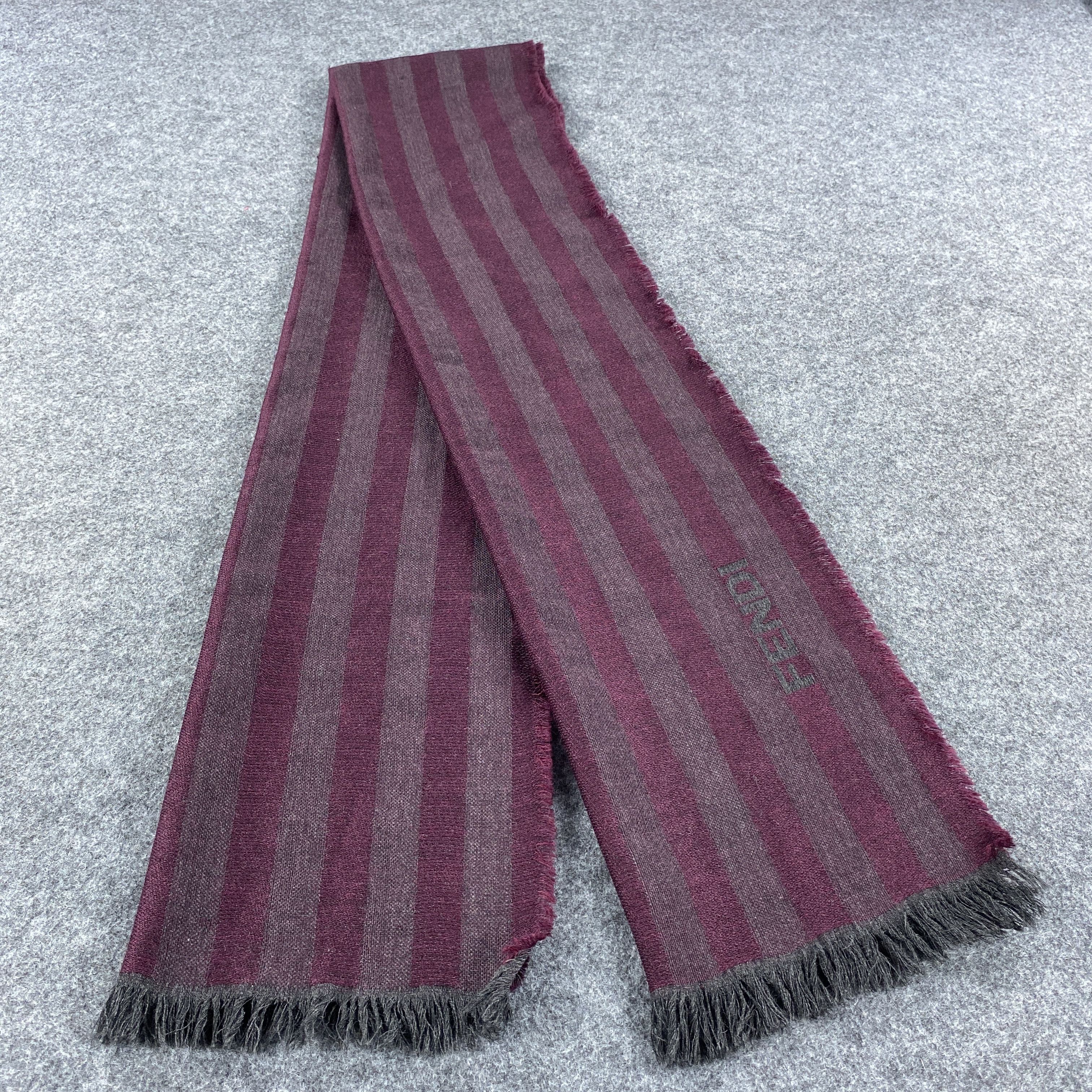 Fendi × Vintage GF10424 Fendi Scarf Neck Wear Muffler Size ONE SIZE - 1 Thumbnail