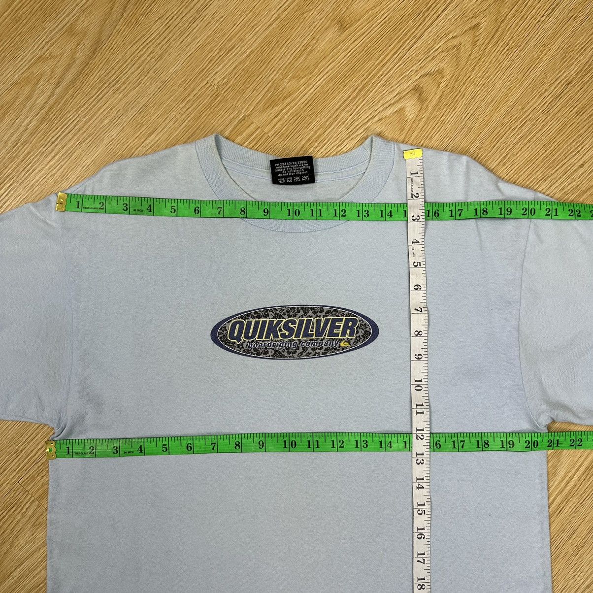 Quiksilver Quiksilver Center Logo Vintage Tshirt A746 Size US M / EU 48-50 / 2 - 7 Thumbnail