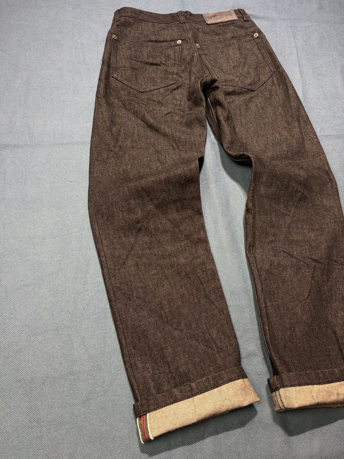 Gucci Vintage Gucci Raw Denim Selvedge Italy Jeans W28 Size US 28 / EU 44 - 3 Thumbnail