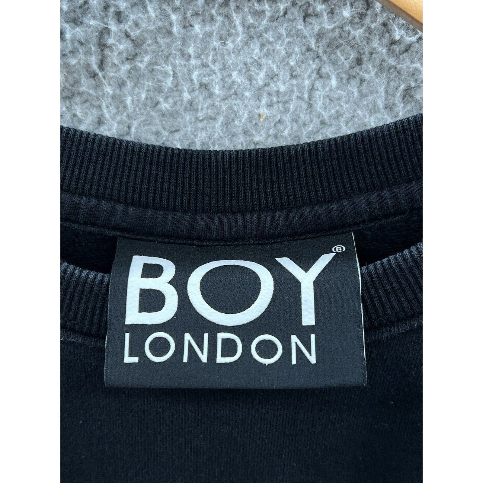 Boy London Boy London Logo Black Crewneck Sweatshirt Adult Size Large Size US L / EU 52-54 / 3 - 3 Thumbnail