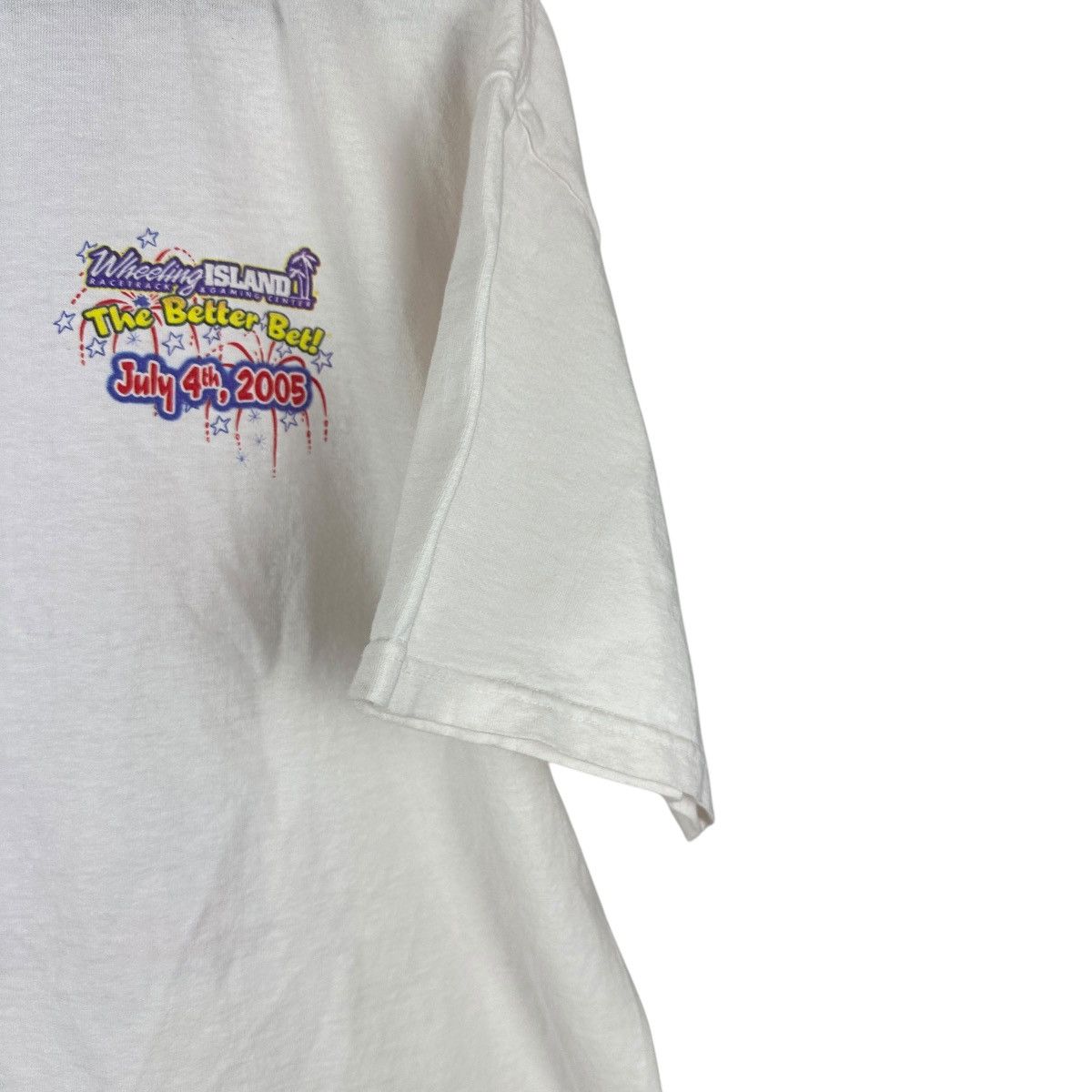 Vintage Vintage Y2K Wheeling Island Racetrack Casino Shirt Size US XL / EU 56 / 4 - 4 Thumbnail