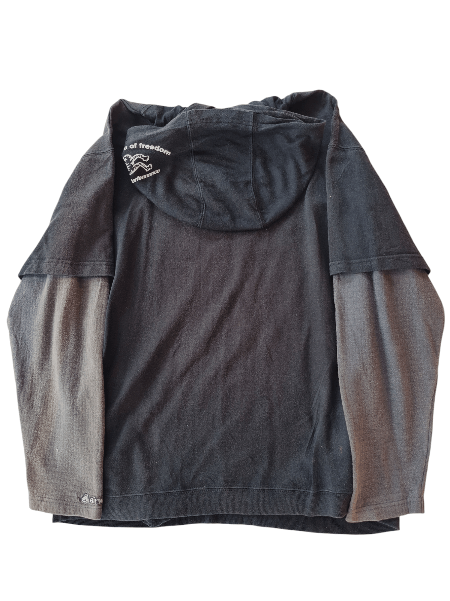 Airwalk × Vintage Vintage AirWalk Hoodie Double Sleeve Size US XL / EU 56 / 4 - 2 Thumbnail