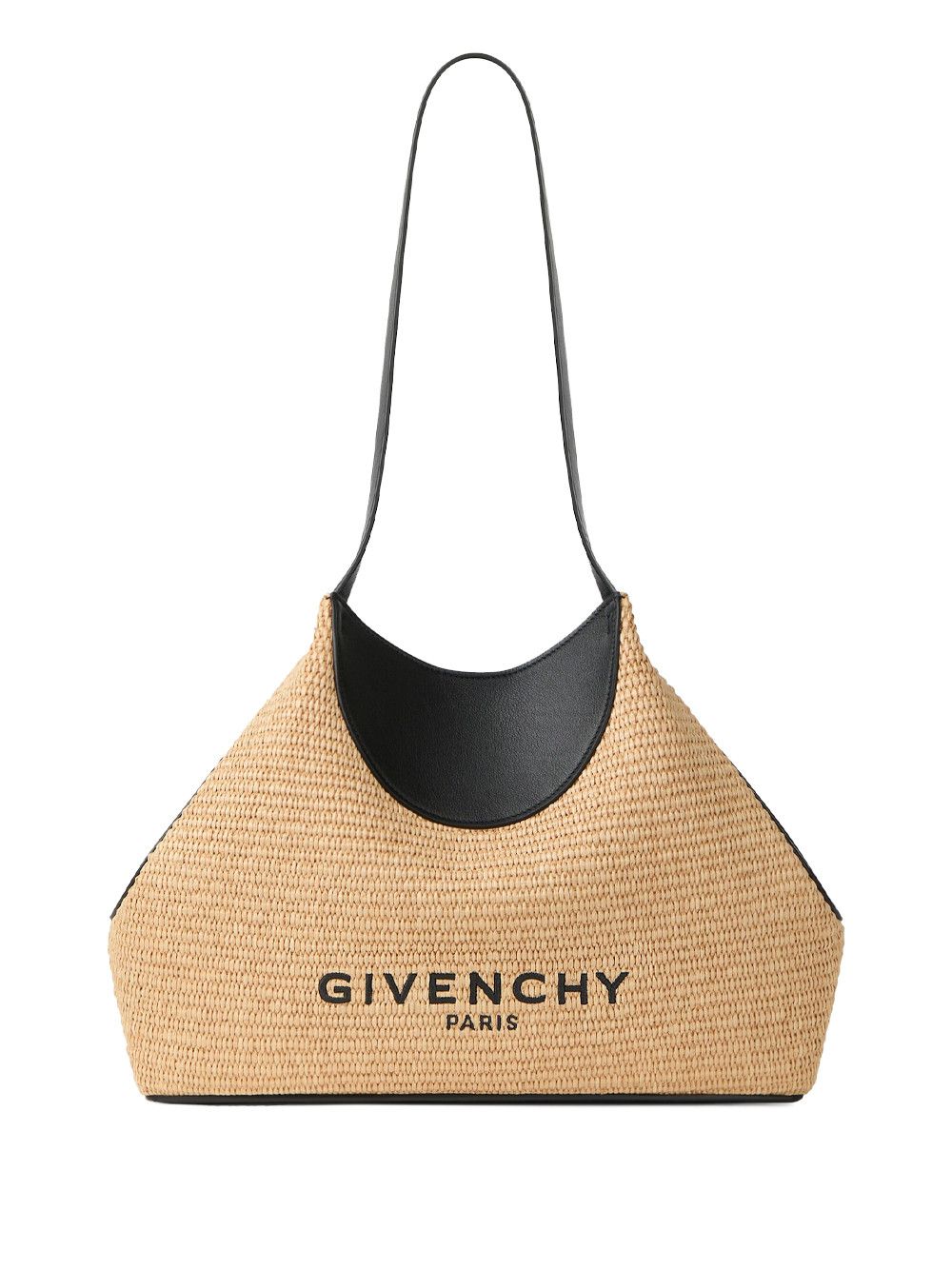 Givenchy SMALL FACET TOTE BAG IN RAFFIA Size ONE SIZE - 1 Thumbnail