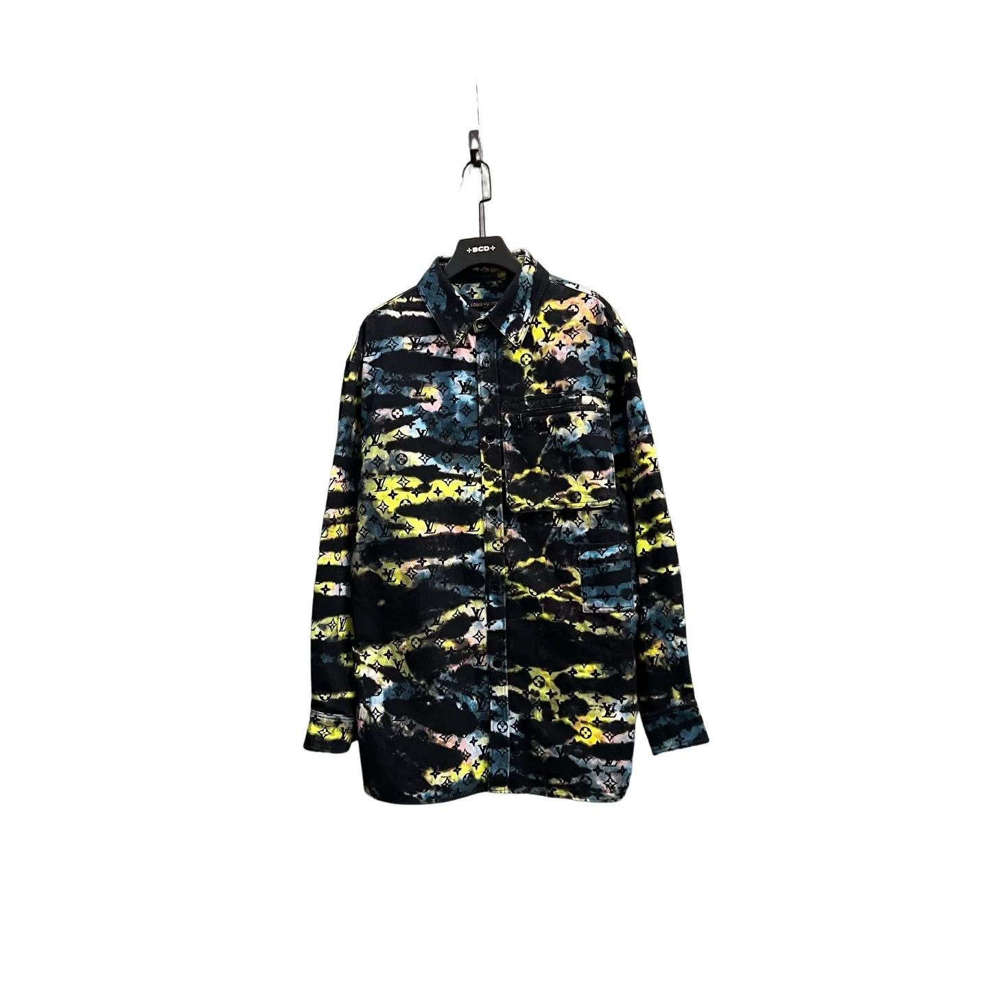 Louis Vuitton Louis Vuitton Multi Monogram Denim Shirt XXL Size US XXL / EU 58 / 5 - 1 Thumbnail