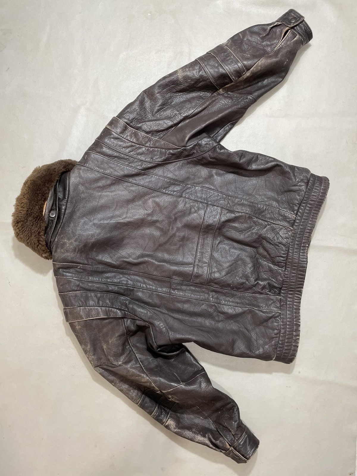 Vtg Issey Miyake Design Leather Fur Jacket D'hommeA'Homme