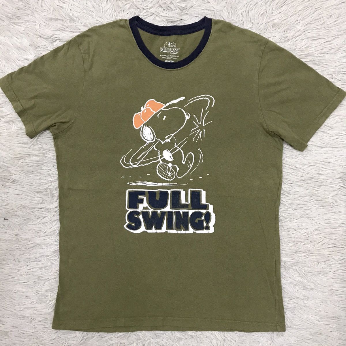 Cartoon Network PEANUTS BY SCHULZ SNOOPY TSHIRT Size US M / EU 48-50 / 2 - 8 Thumbnail