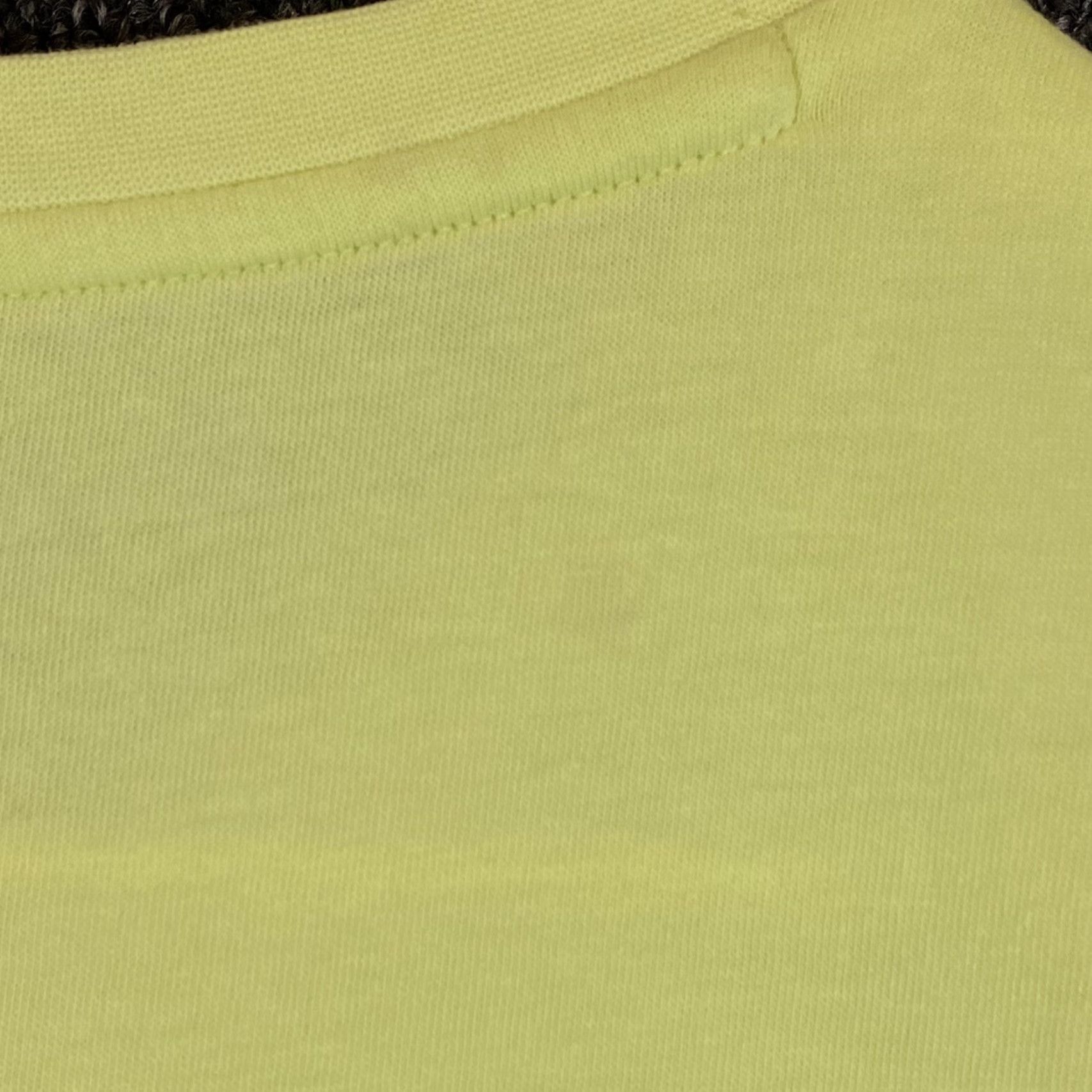 Puma PUMA Shirt Mens XL Yellow Upside Down Smiley Face Emoji Upside Down Size US XL / EU 56 / 4 - 7 Thumbnail