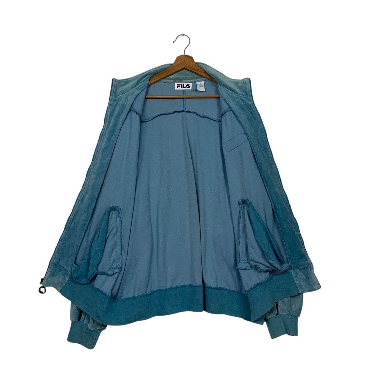 Fila Vintage 90's FILA Sweater Jacket #2526-C114 Size US L / EU 52-54 / 3 - 11 Thumbnail