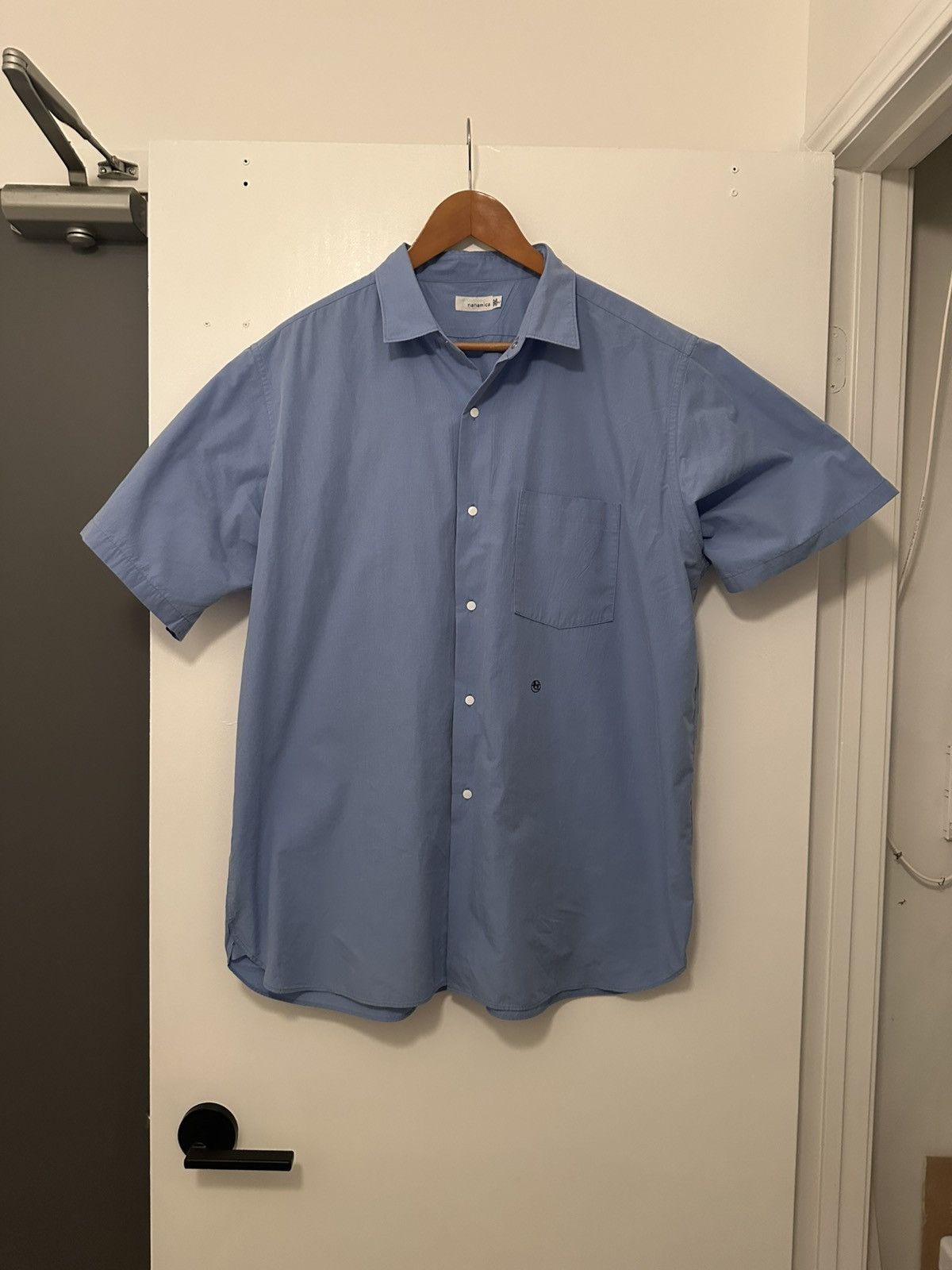 Nanamica Blue Collar Shirt L