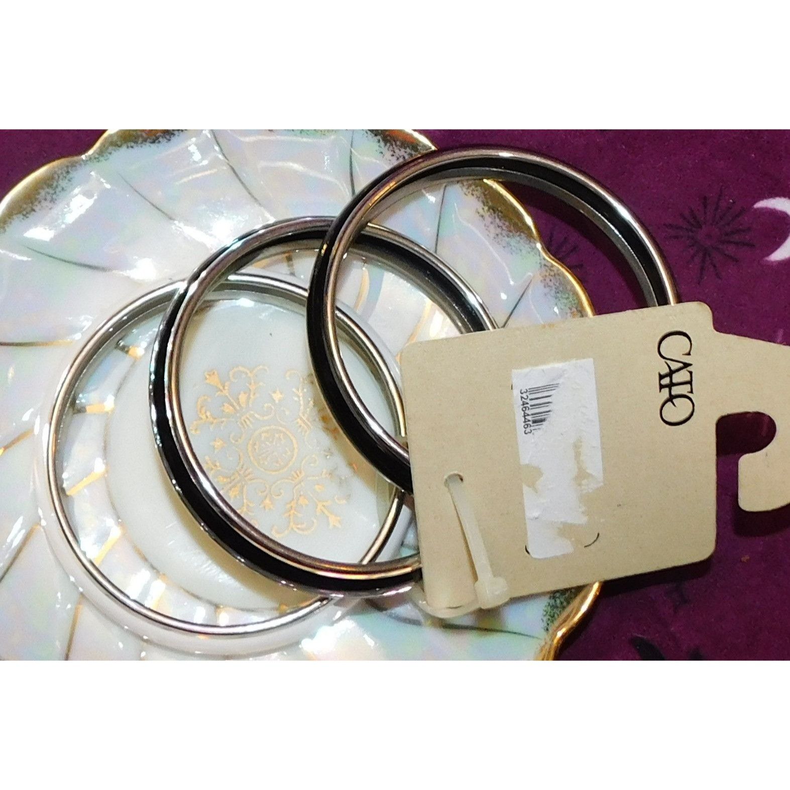 Other Cato Black And White Bangle Set (New With Defect) Size ONE SIZE - 3 Thumbnail
