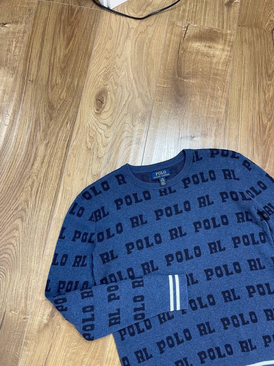 Polo Ralph Lauren Vintage Ralph Lauren Monogram Multilogo Sweater Sweatshirt Size US XS / EU 42 / 0 - 2 Thumbnail