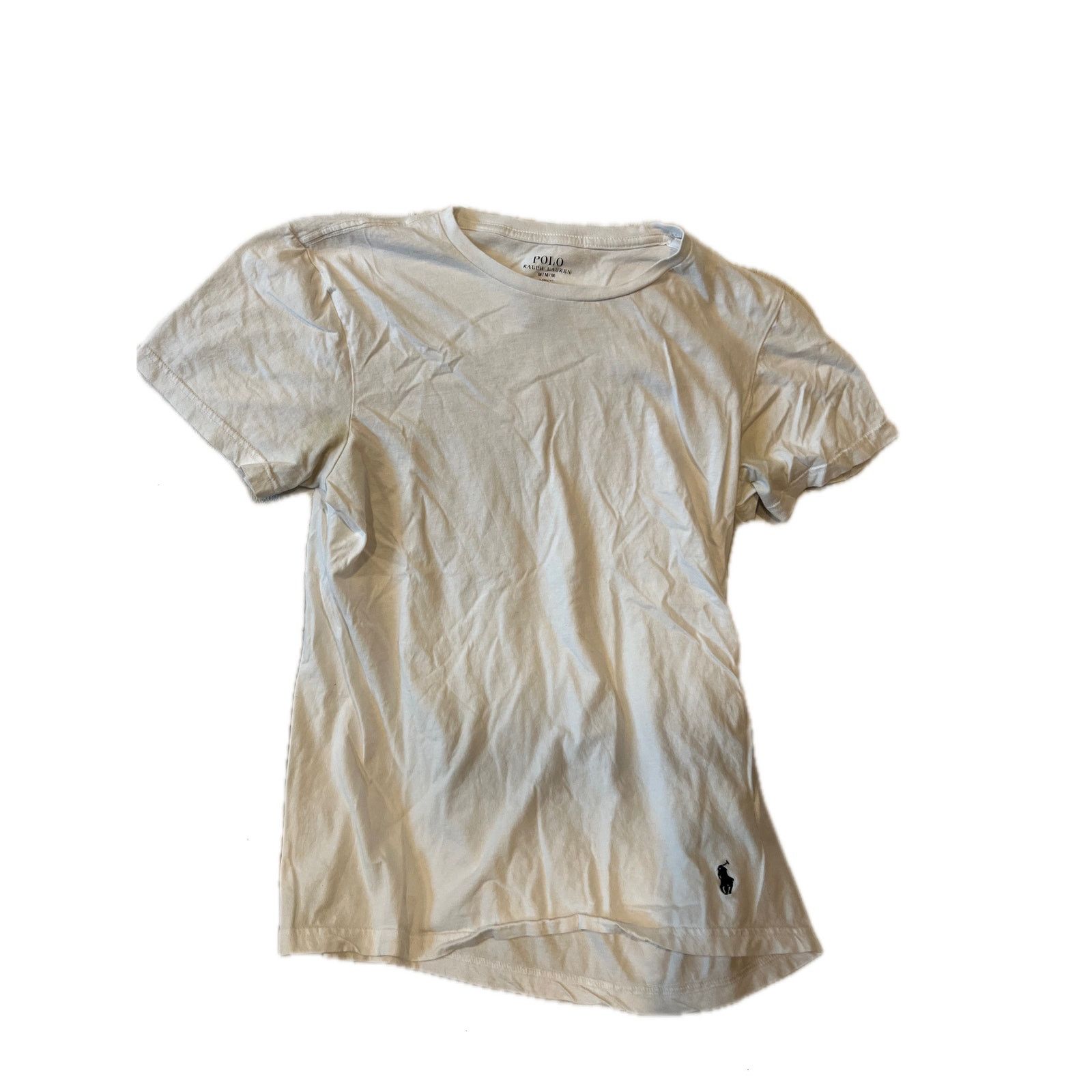 Polo Ralph Lauren Polo Ralph Lauren White T-Shirt Mens M Size US M / EU 48-50 / 2 - 1 Thumbnail