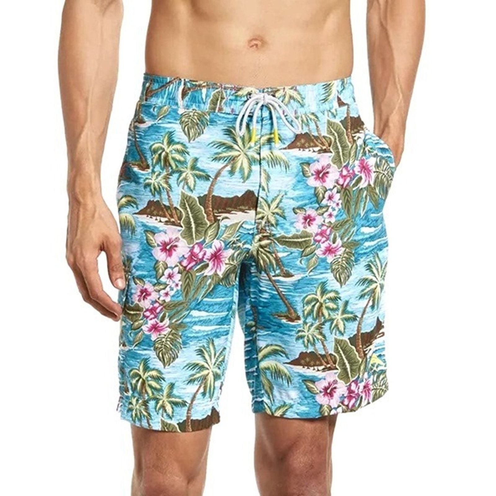Tommy Bahama NWT TOMMY BAHAMA Baja Hula High Seas Swim‎ Shorts Size SM Size US 32 / EU 48 - 1 Thumbnail