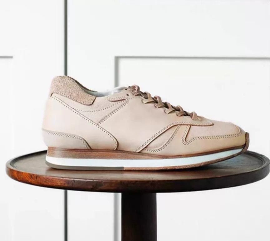 Hender Scheme Hender Scheme Men's Leather Trainers color-evolving 41 new Size US 8 / EU 41 - 4 Thumbnail