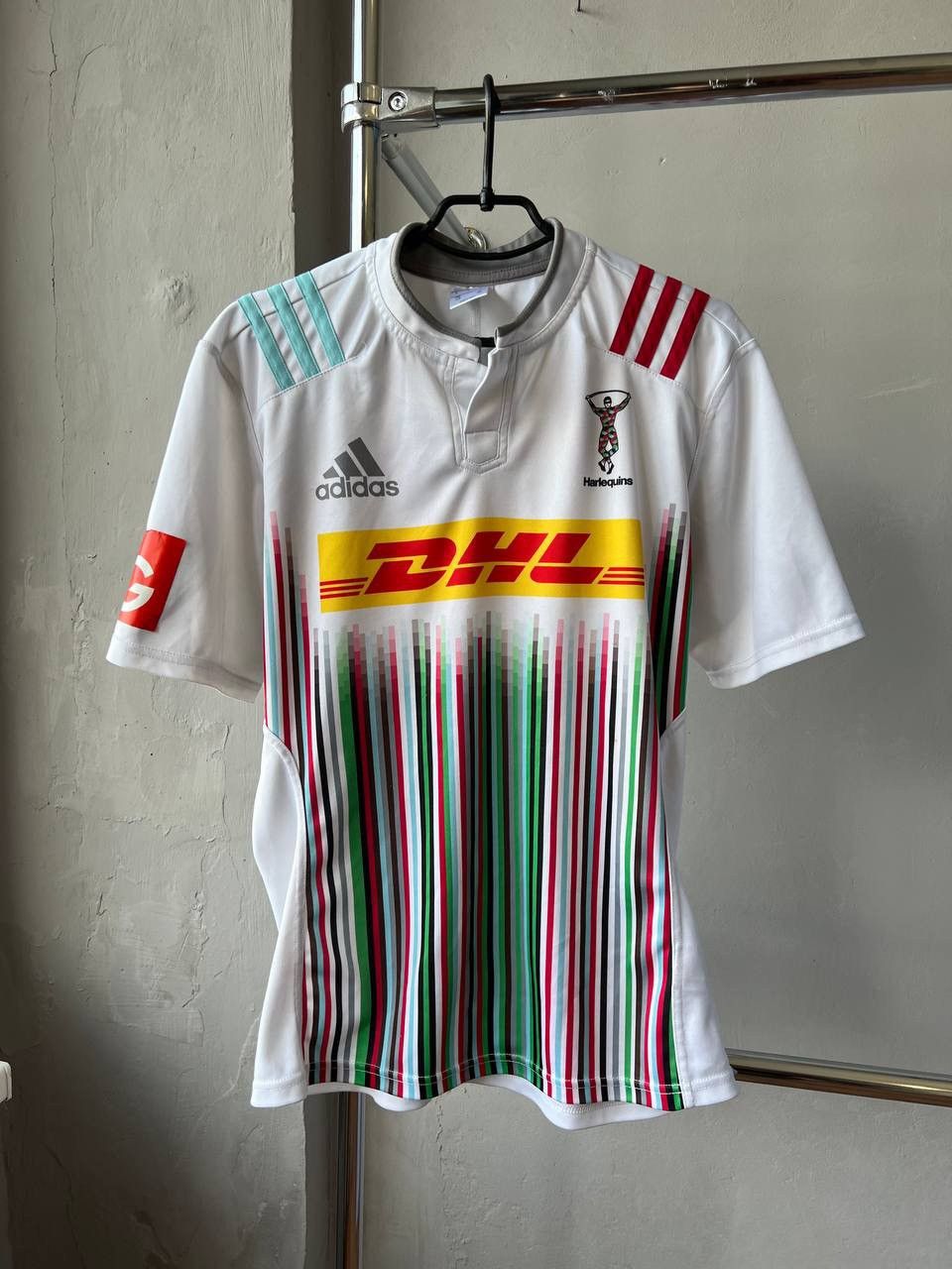 Adidas 2015/16 HERLEQUINS AWAY RUGBY UNION JERSEY SHIRT DHL ADIDAS Size US L / EU 52-54 / 3 - 2 Thumbnail