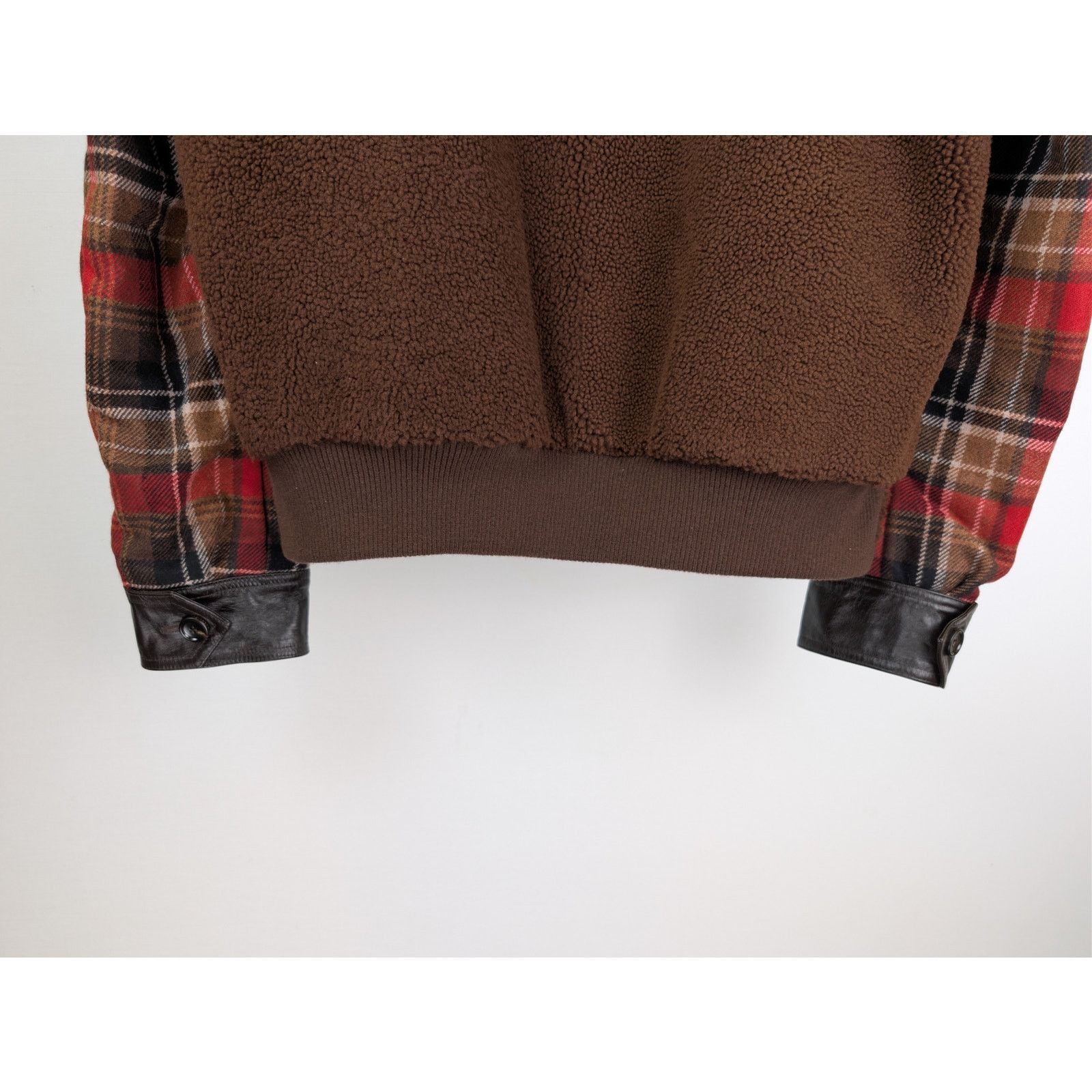 Gucci o1rshd1 Reversible Soft Calf Jacket in Dark Brown/Mix Size US L / EU 52-54 / 3 - 10 Thumbnail