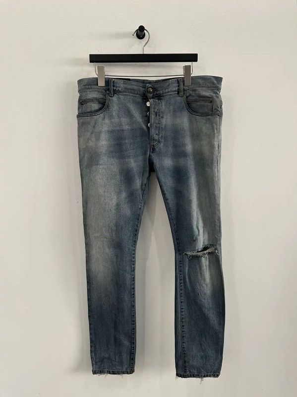 Balmain Balmain Men's Casual Denim Pants in Blue 0089 Size US 34 / EU 50 - 1 Thumbnail