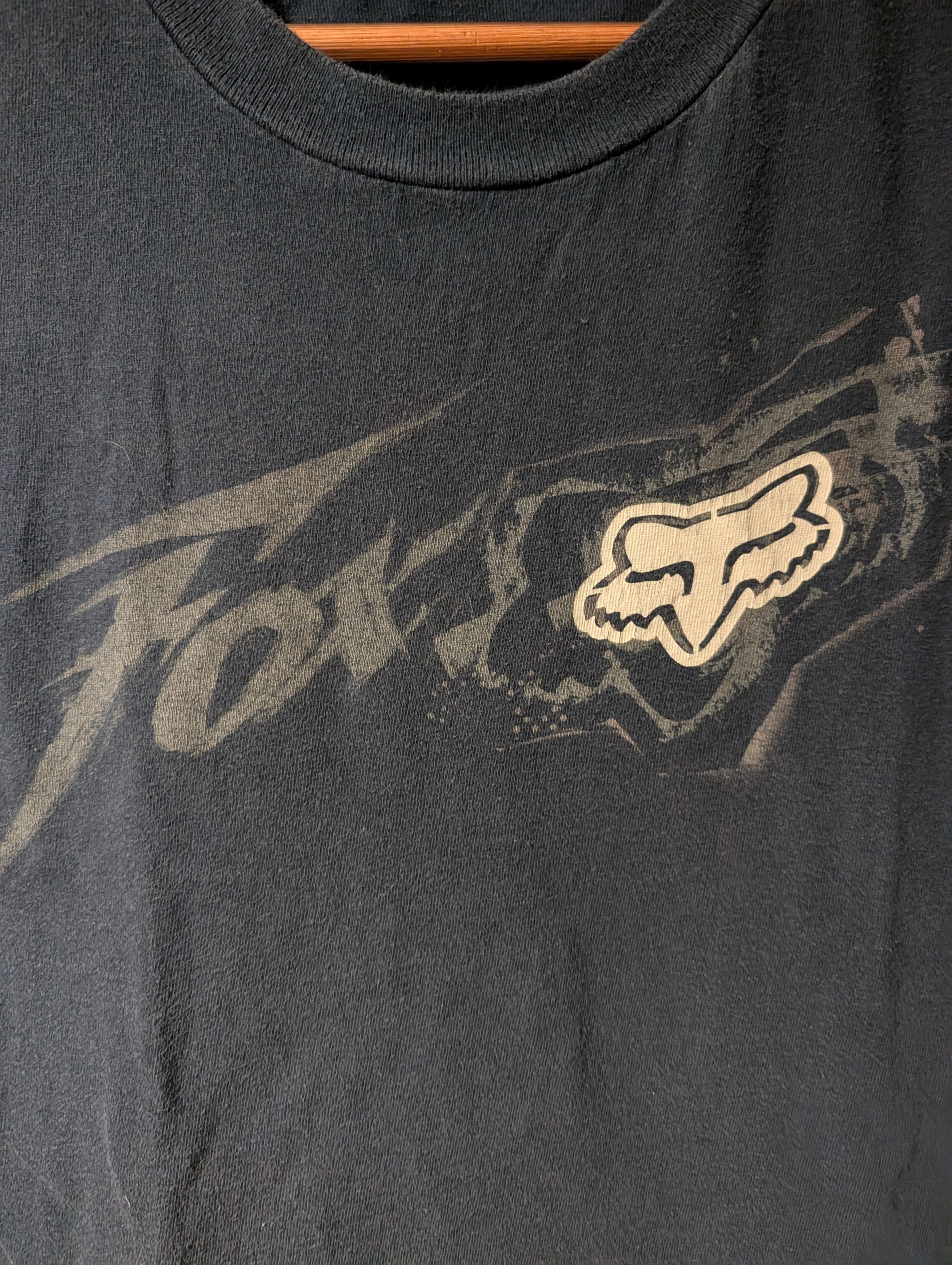 Fox Racing Vtg Fox Racing Motocross Graphic T-Shirt Y2K Streetwear Size US L / EU 52-54 / 3 - 2 Thumbnail