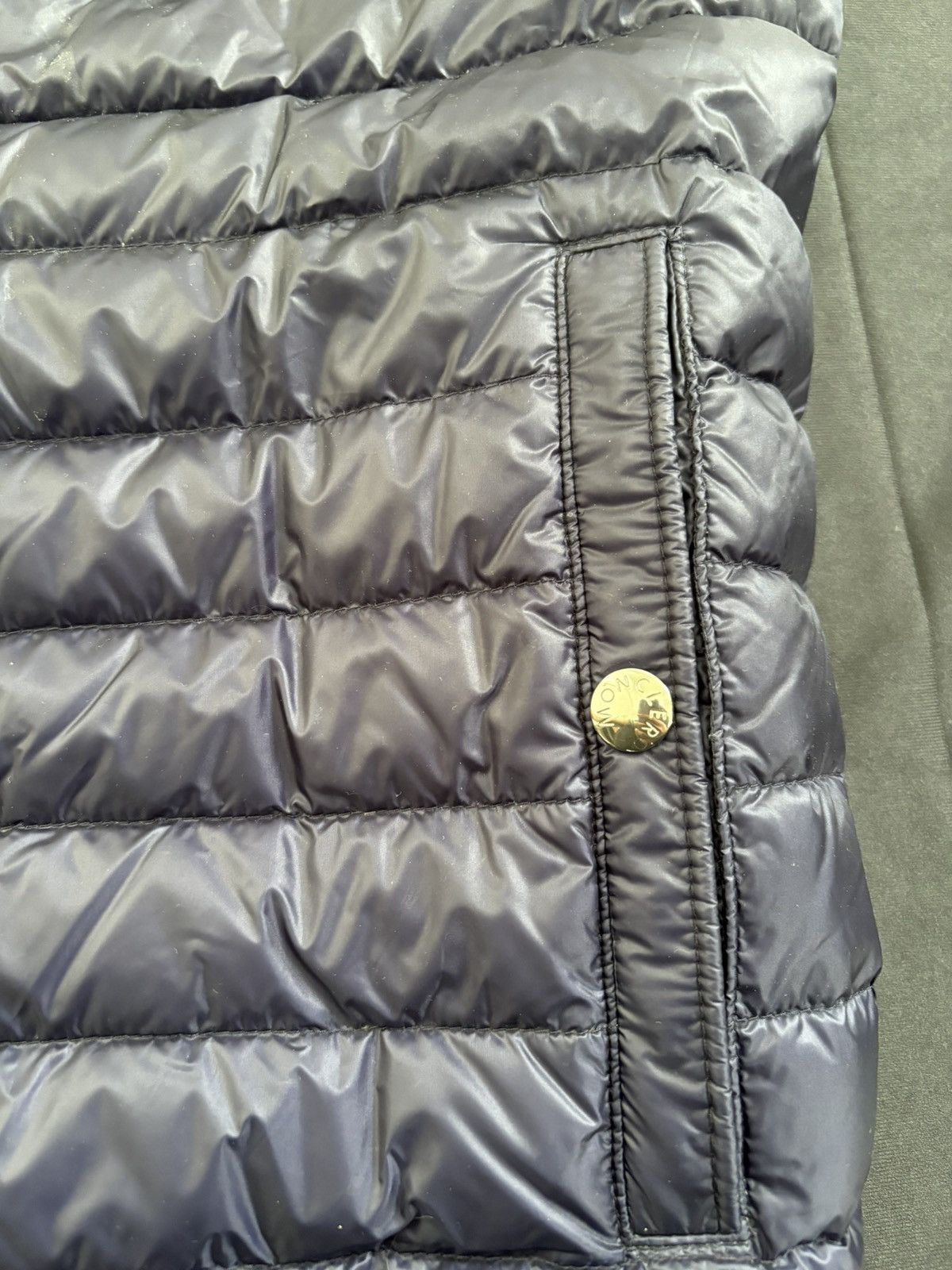Moncler Moncler Blue Vest Size US S / EU 44-46 / 1 - 4 Thumbnail