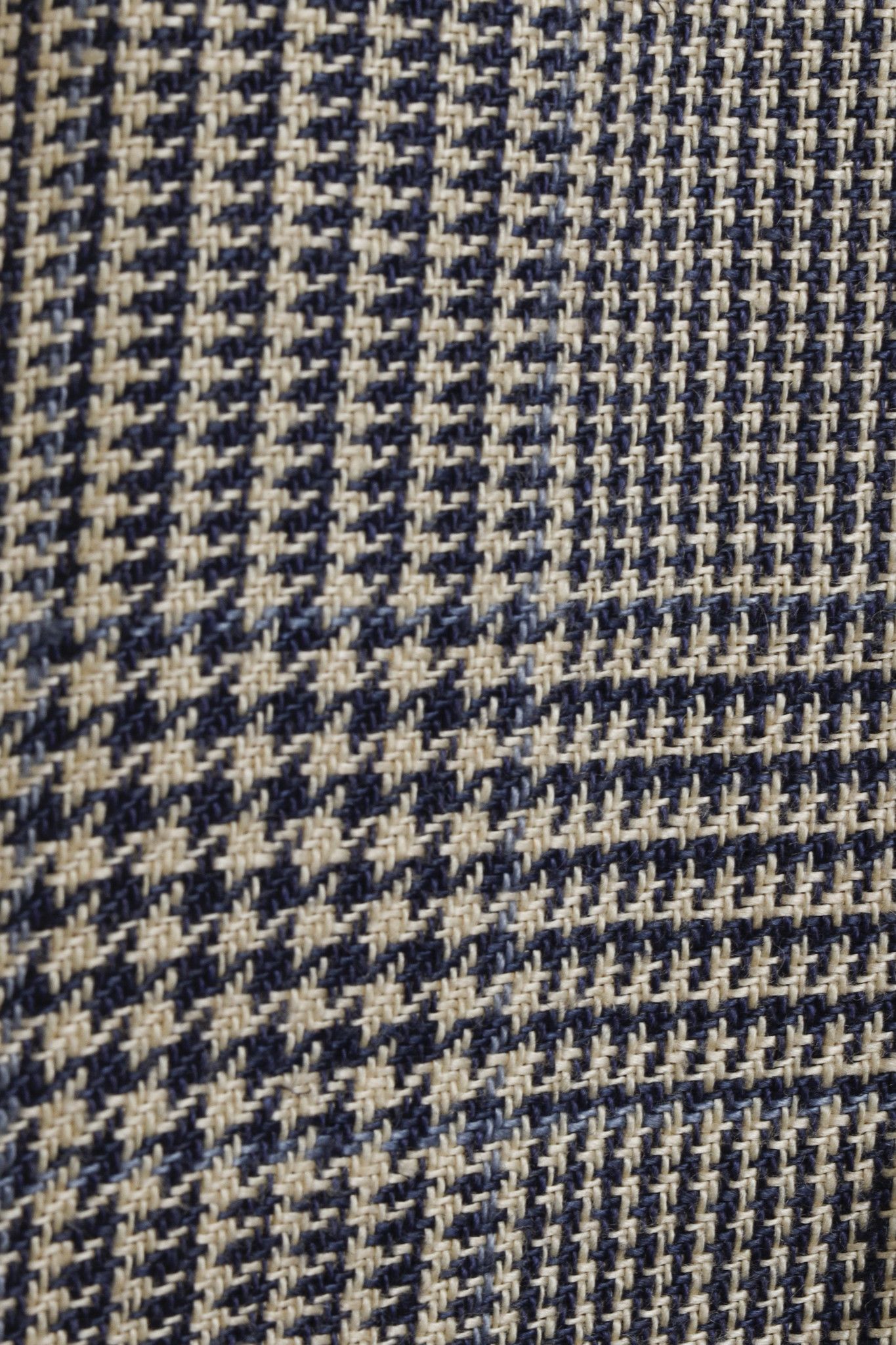 Brunello Cucinelli Brunello Cucinelli Houndstooth Linen Wide-Leg Trouser Size 32" / US 10 / IT 46 - 8 Thumbnail