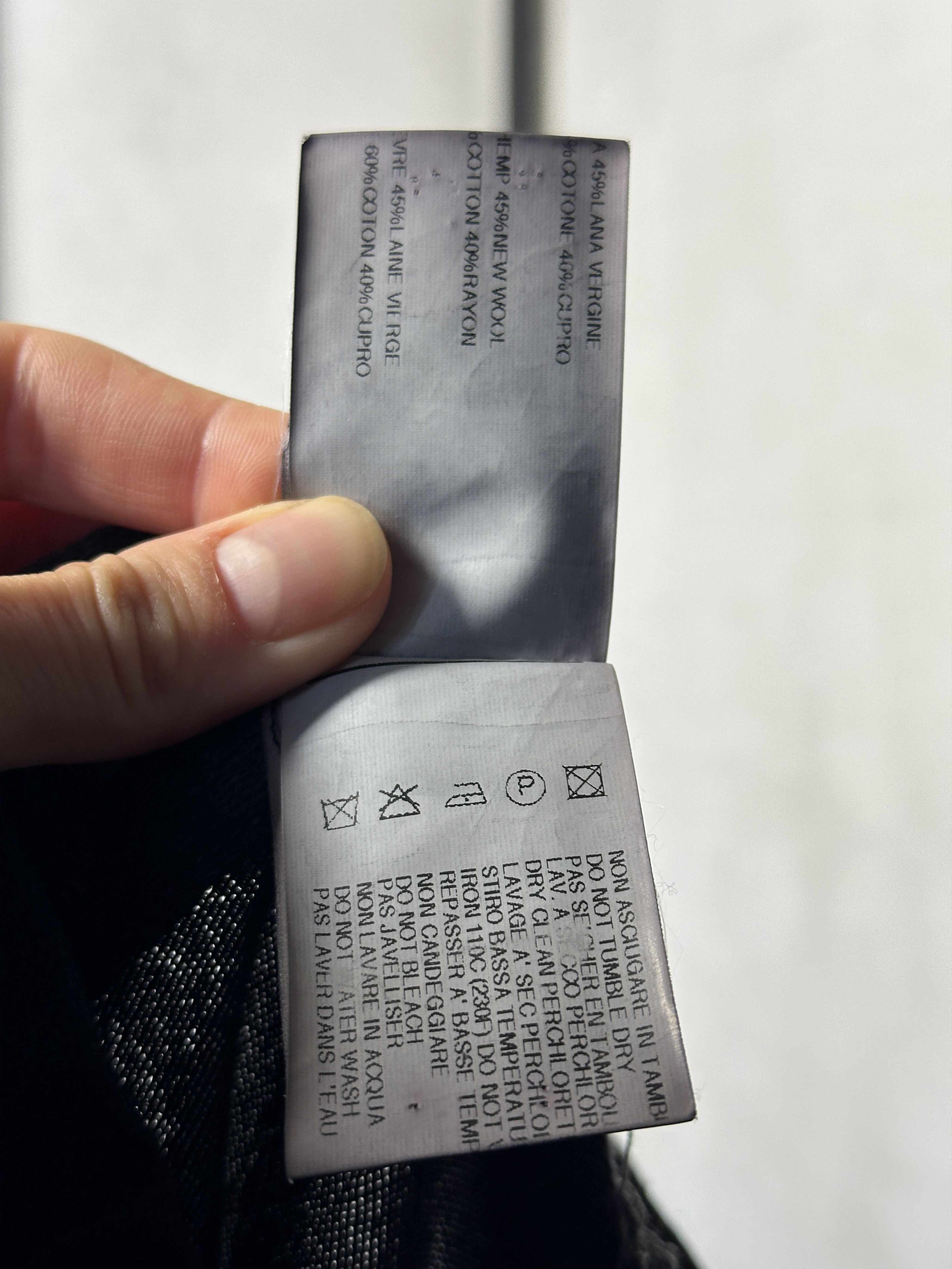 RARE Rick Owens SS11 Hemp Pants