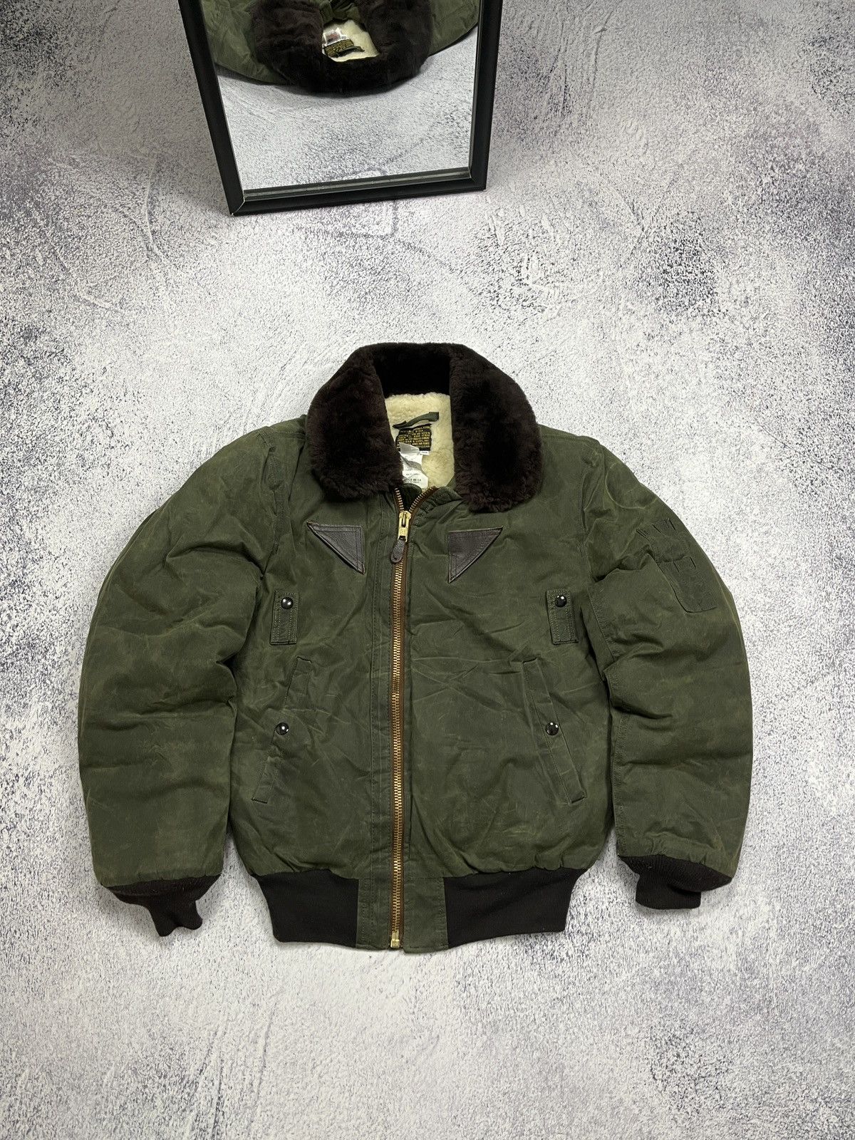 B15c Jacket Vintage B15 Us Air Force Flying Jackets B-15 Nylon